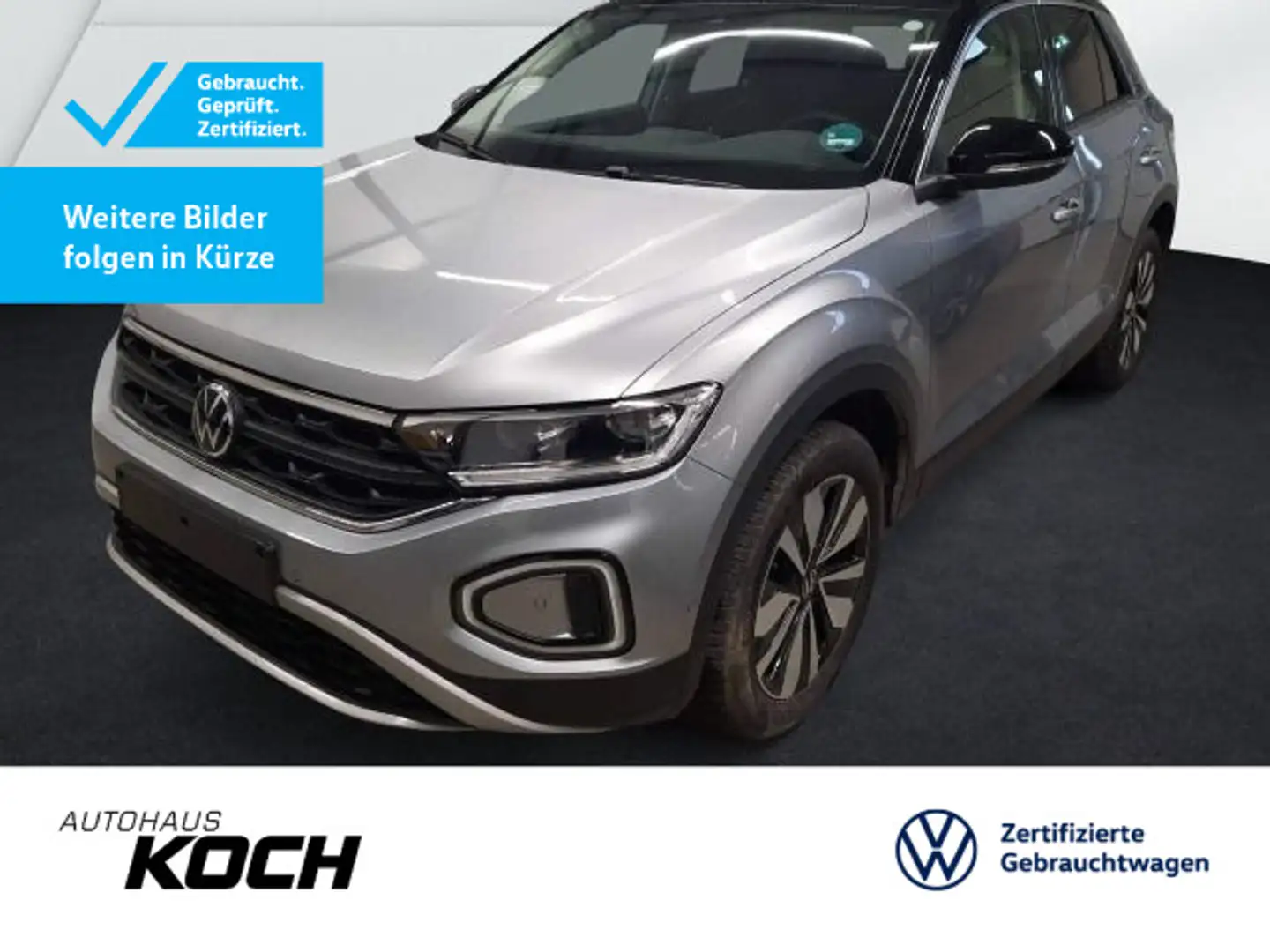 Volkswagen T-Roc 2,0TDI DSG Navi LED AHK Kamera Sitzheizung Silber - 1