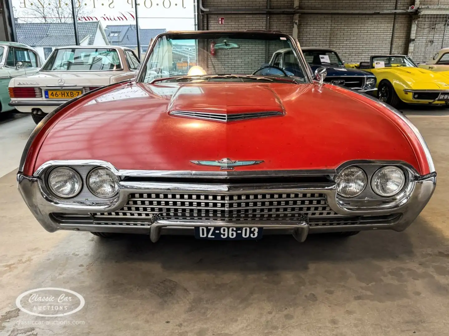 Ford THUNDERBIRD Convertible  - ONLINE AUCTION Červená - 2