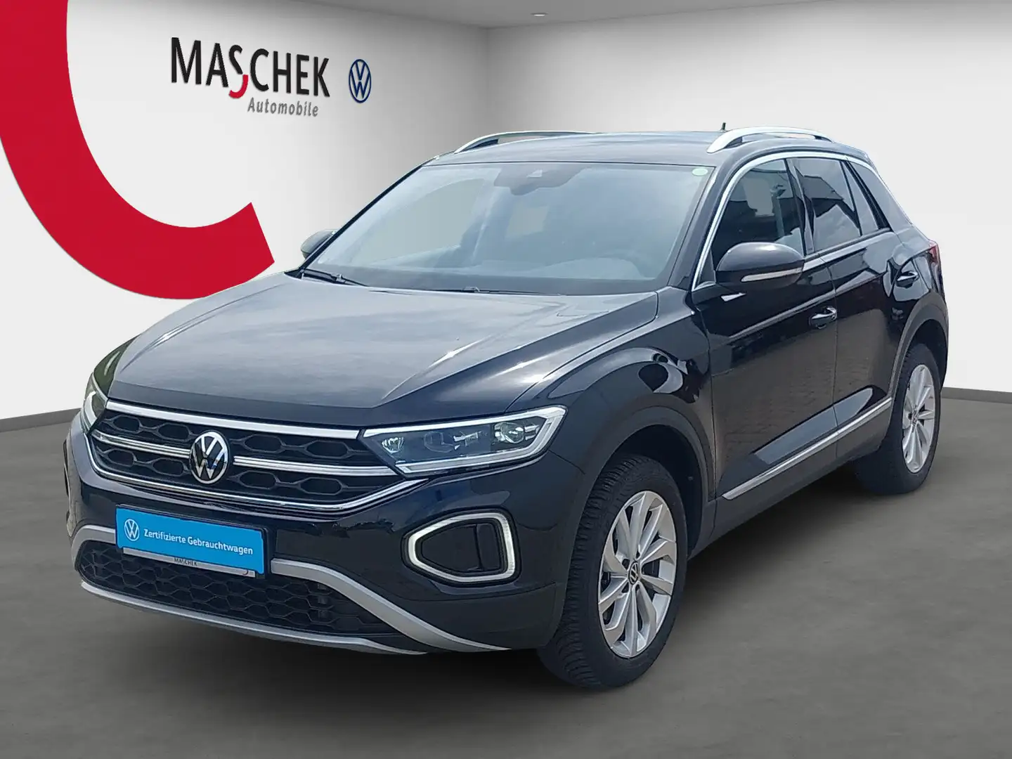 Volkswagen T-Roc Style 1.5 TSI DSG Alcantara AHK Navi Sitzh. PDC Schwarz - 2