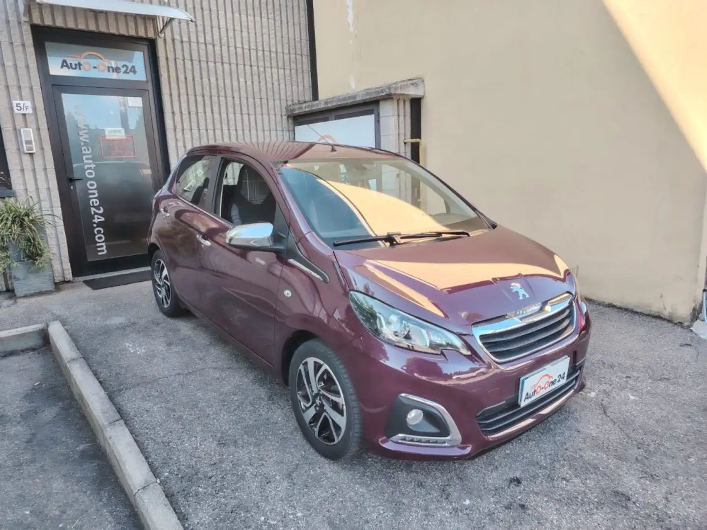 Peugeot 108 VTi 68 5pt Allure MECCANICA TOYOTA - NEOPATENTATI Rosso - 1