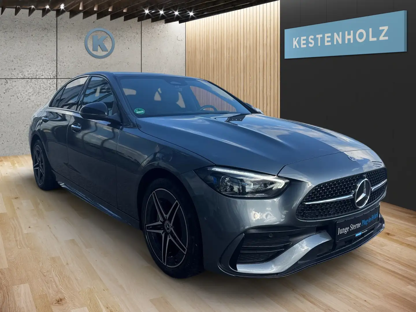 Mercedes-Benz C 300 C 300 de *AMG*NIGHT*AHK*MEMO*360°*STHZ*MBUX* Gris - 2