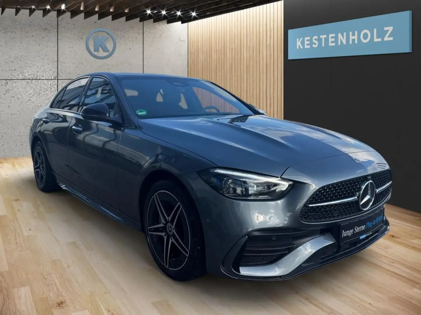 Mercedes-Benz C 300 C 300 de *AMG*NIGHT*AHK*MEMO*360°*STHZ*MBUX* Grau - 2
