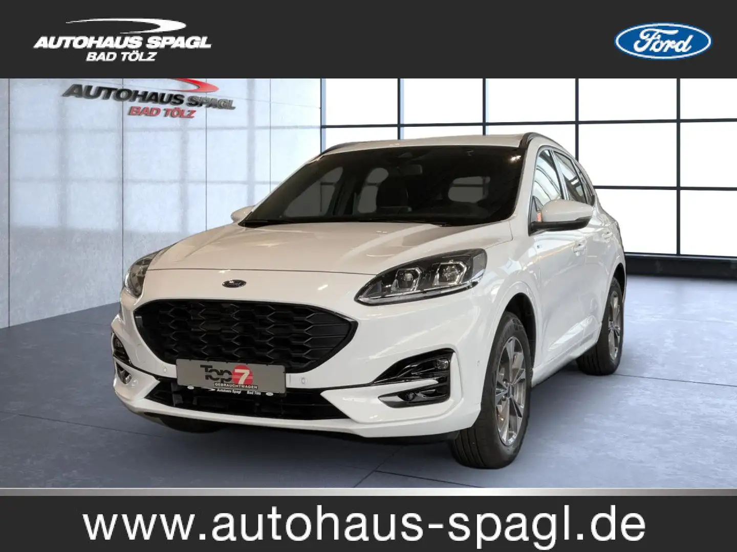 Ford Kuga Hybrid ST-Line Bluetooth Head Up Display Navi Blanc - 1