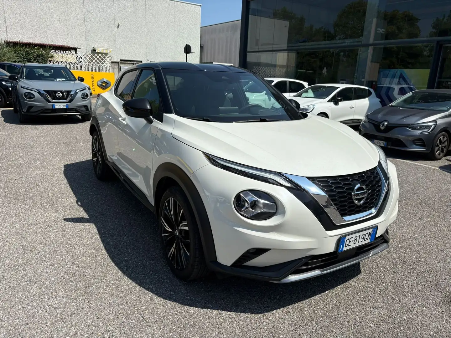 Nissan Juke 1.0 DIG-T 114 CV DCT N-Design Blanc - 1