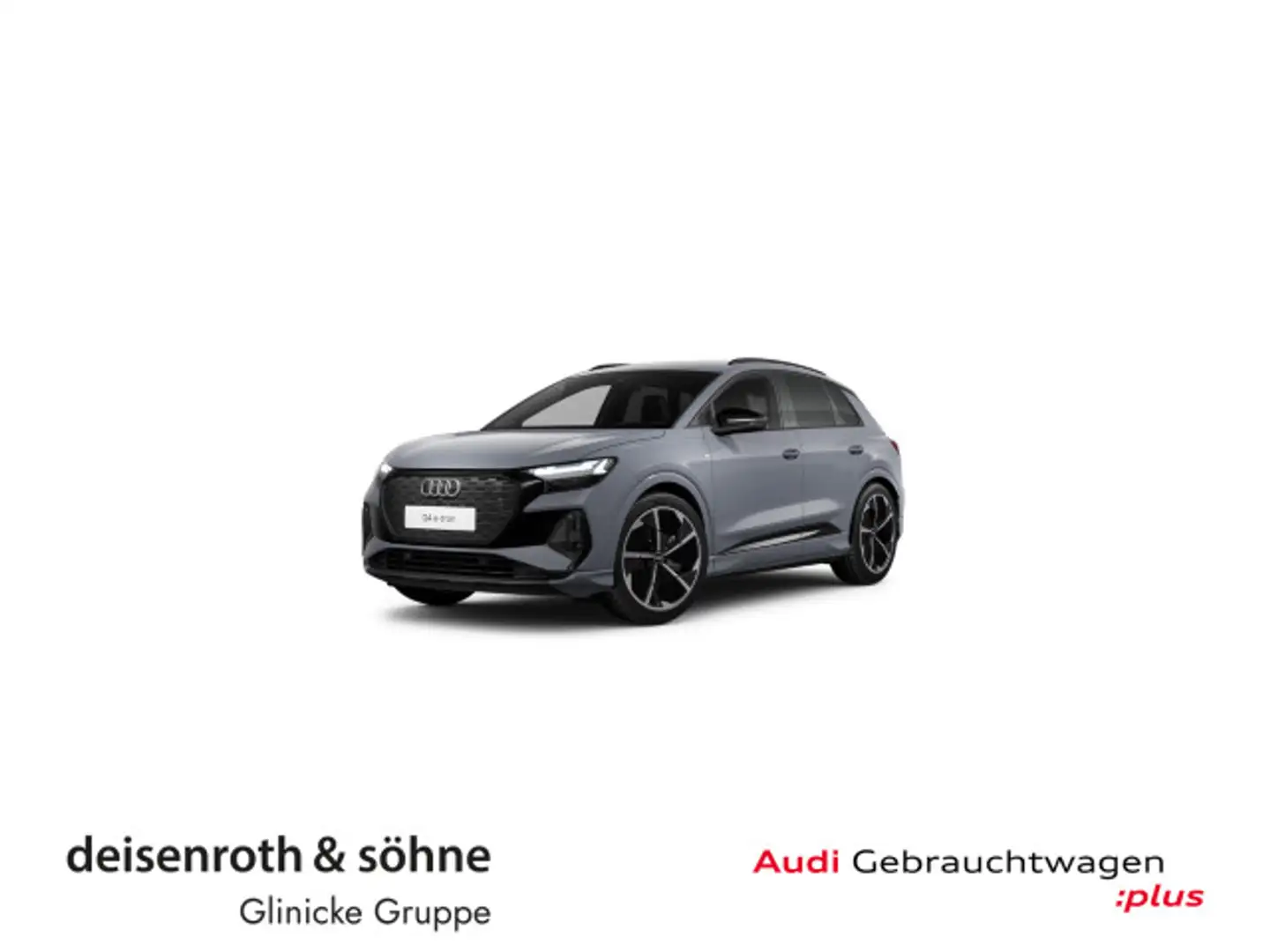 Audi Q4 e-tron 40 S line Matrix/Nav/Kam/ACC/sonos/21" Grau - 1