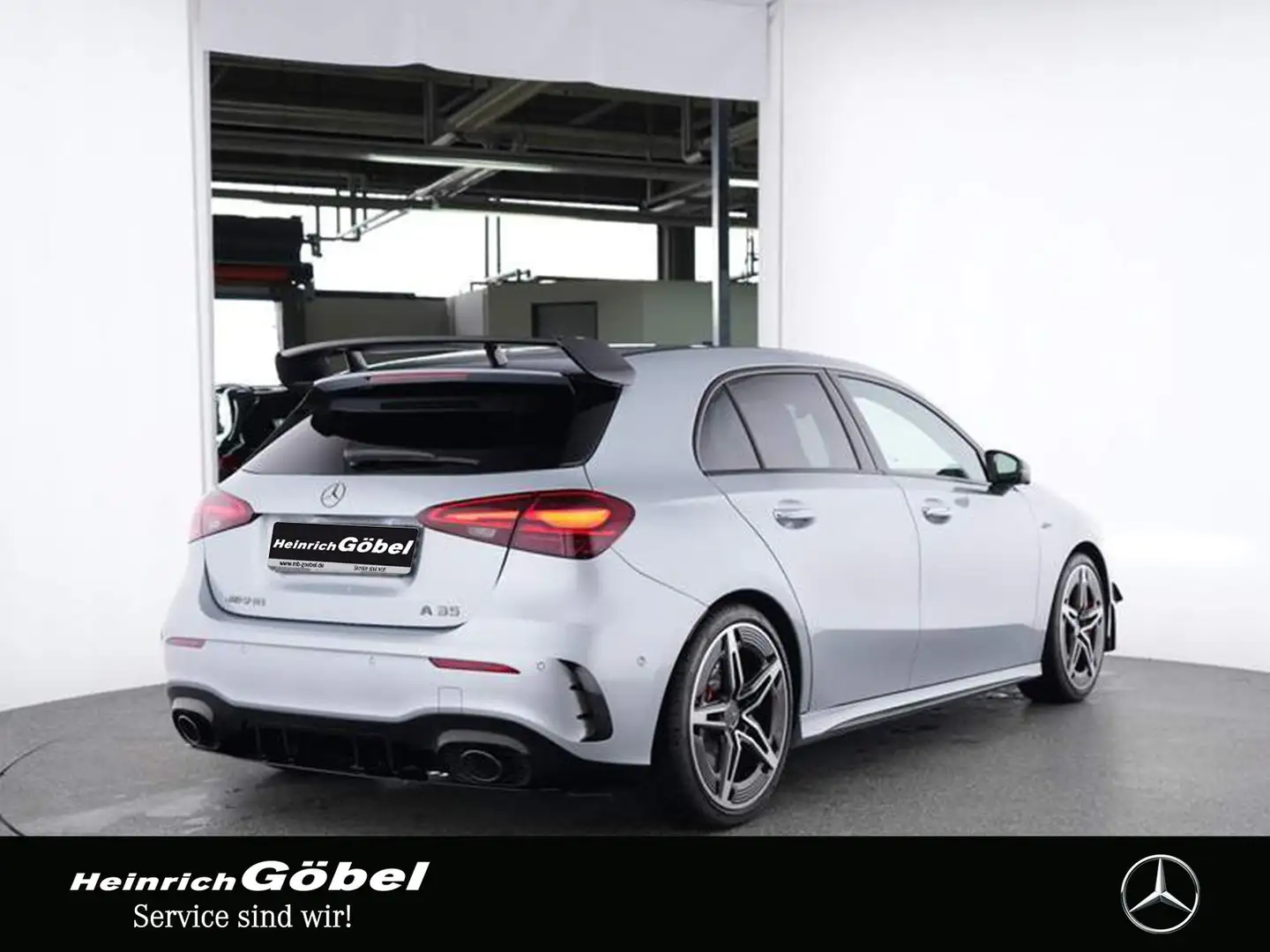 Mercedes-Benz A 35 AMG A 35 4M PERFORMANCE-SITZE+AERODYNAMIK.P+NIGHT-II Silver - 2