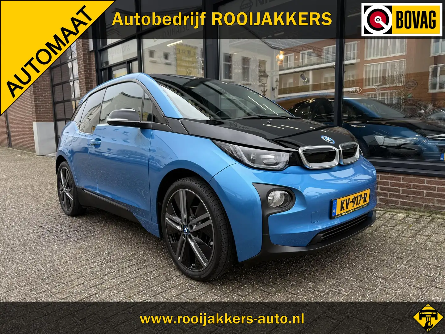 BMW i3 High Executive 94Ah 33 kWh LED / Leder / Warmtepom Bleu - 1