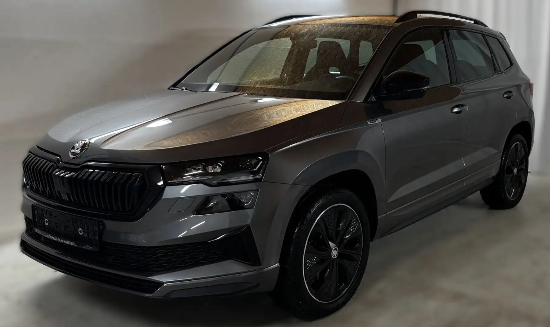 Skoda Karoq Sportline 1.5 TSI DSG Navi Kamera ACC Grijs - 1