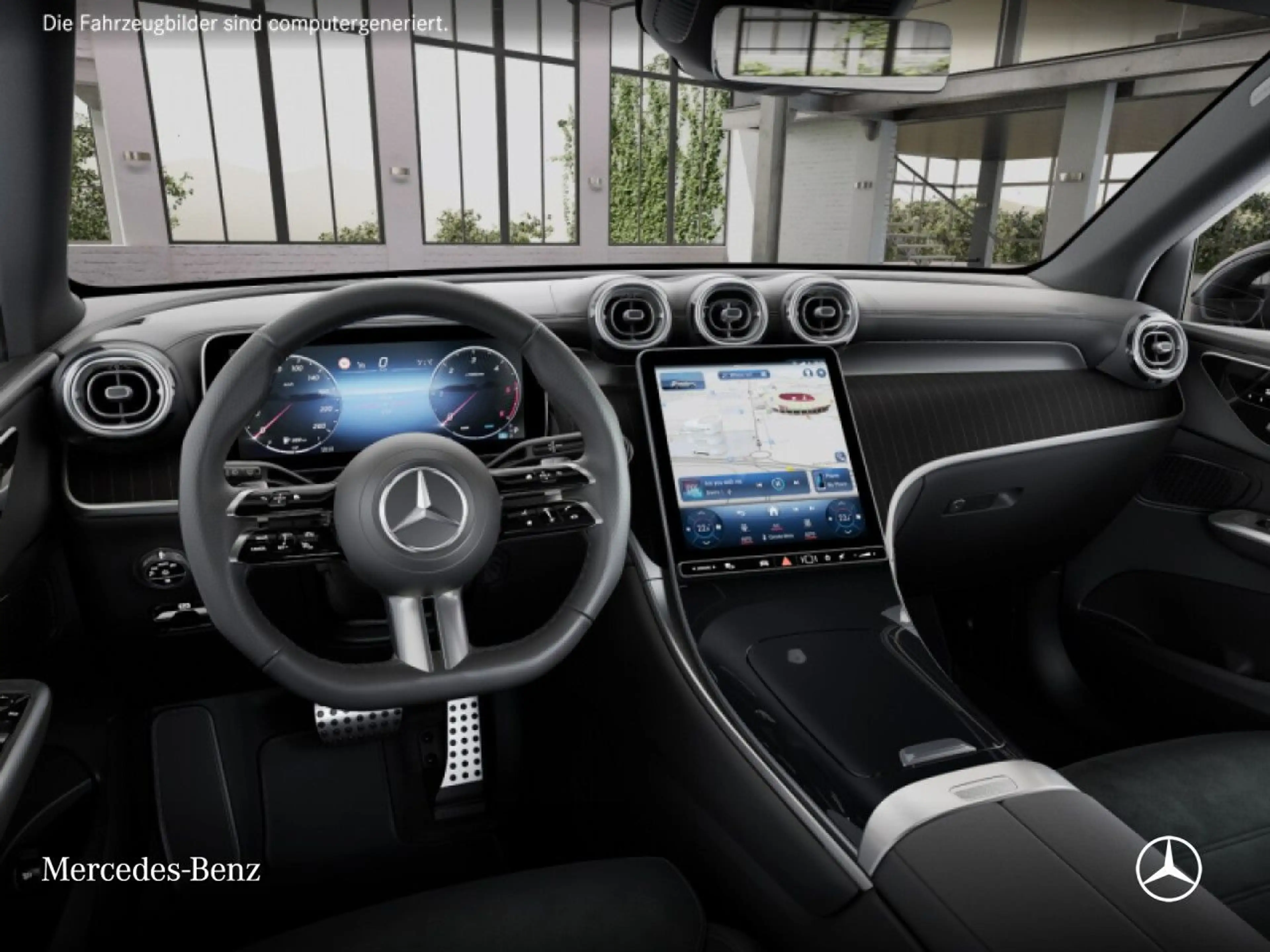 Mercedes-Benz GLC 220 d 4M AMG+NIGHT+PANO+360+AHK+LED+KEYLESS+9G — photo 9