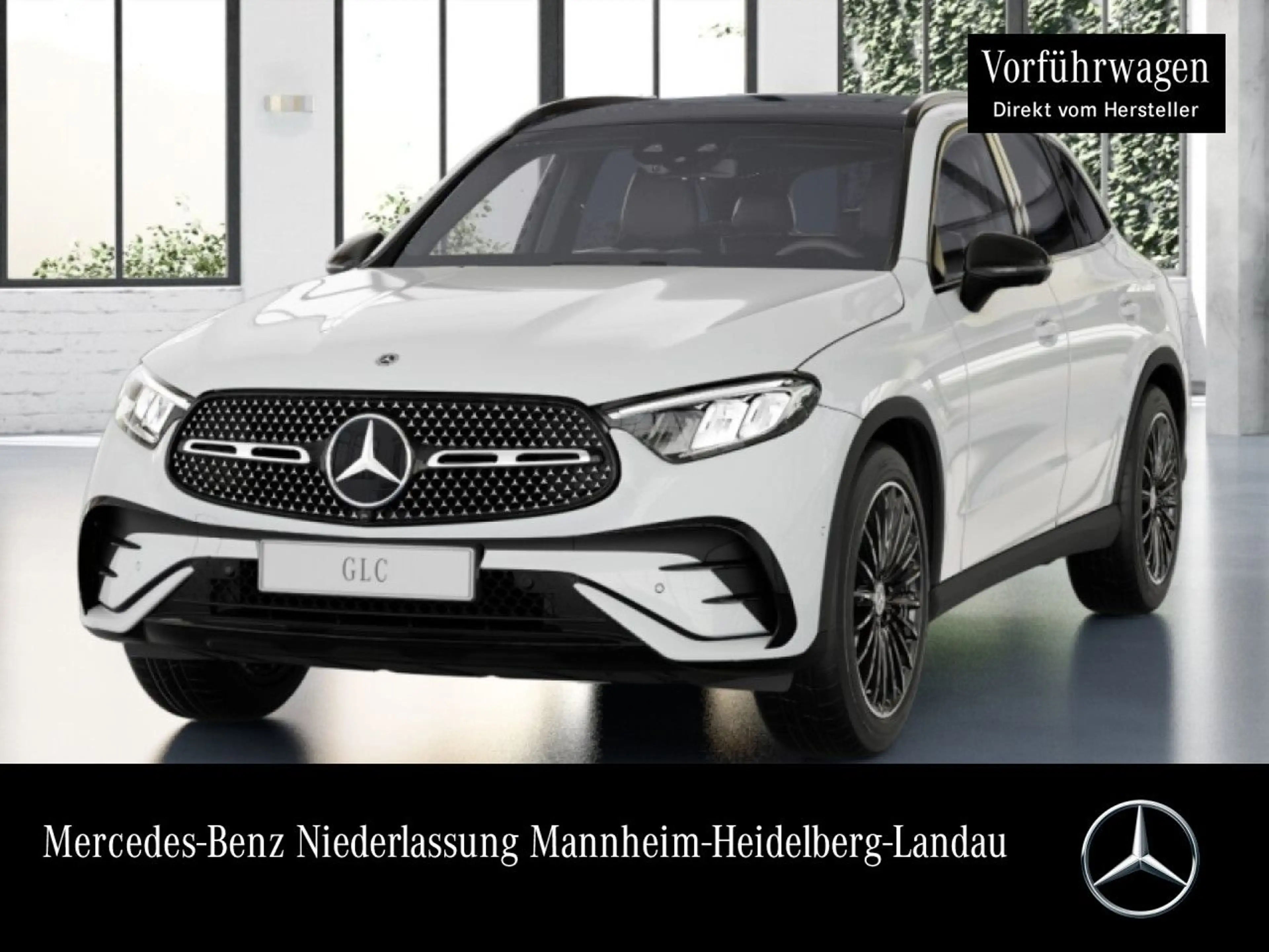 Mercedes-Benz GLC 220 d 4M AMG+NIGHT+PANO+360+AHK+LED+KEYLESS+9G