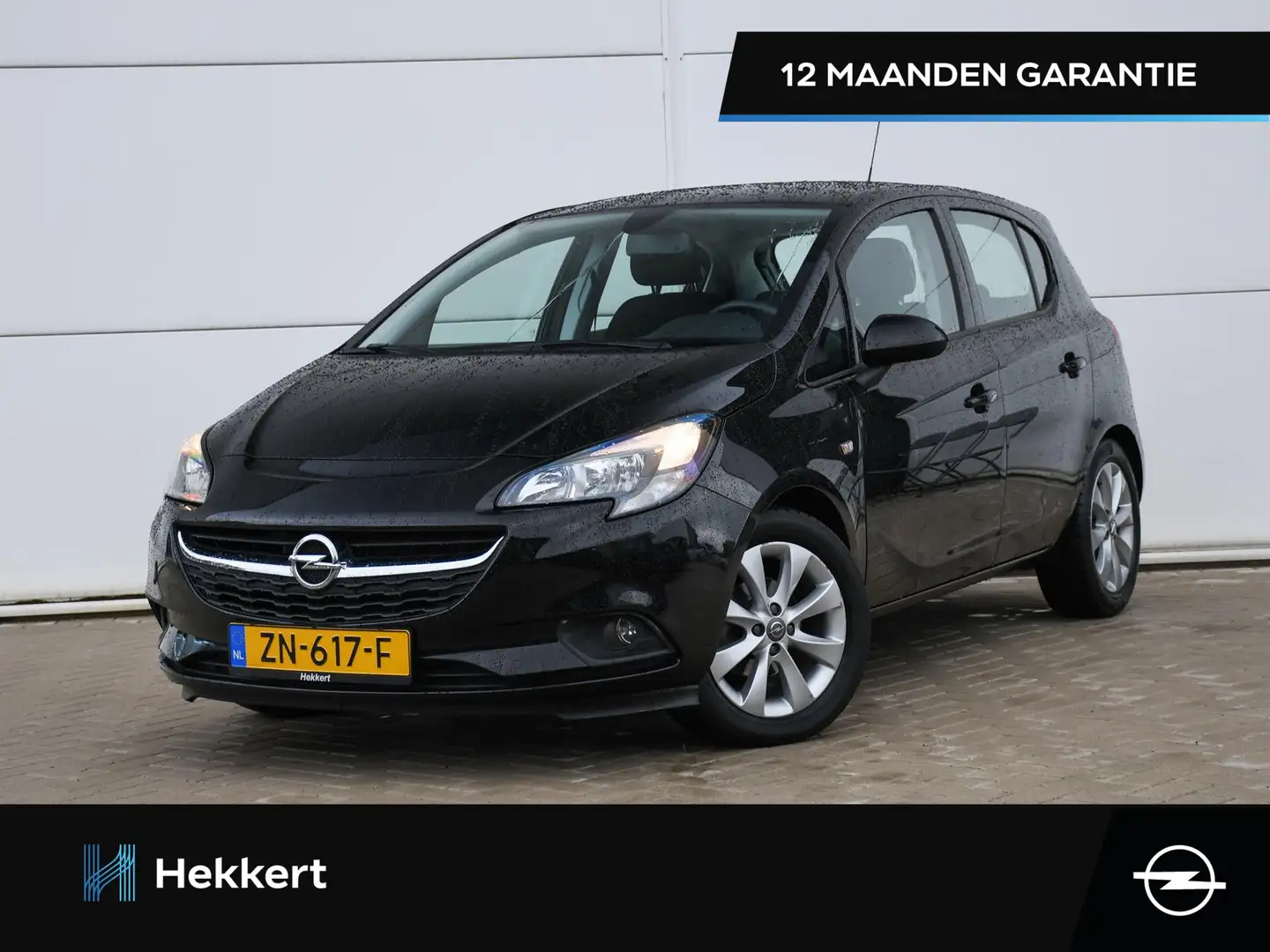 Opel Corsa Favourite 1.4 90pk 100% OPEL ONDERHOUDEN | APPLE-C Noir - 1