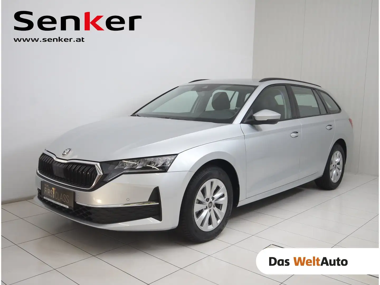 Skoda Octavia Selection TDI DSG Silber - 1