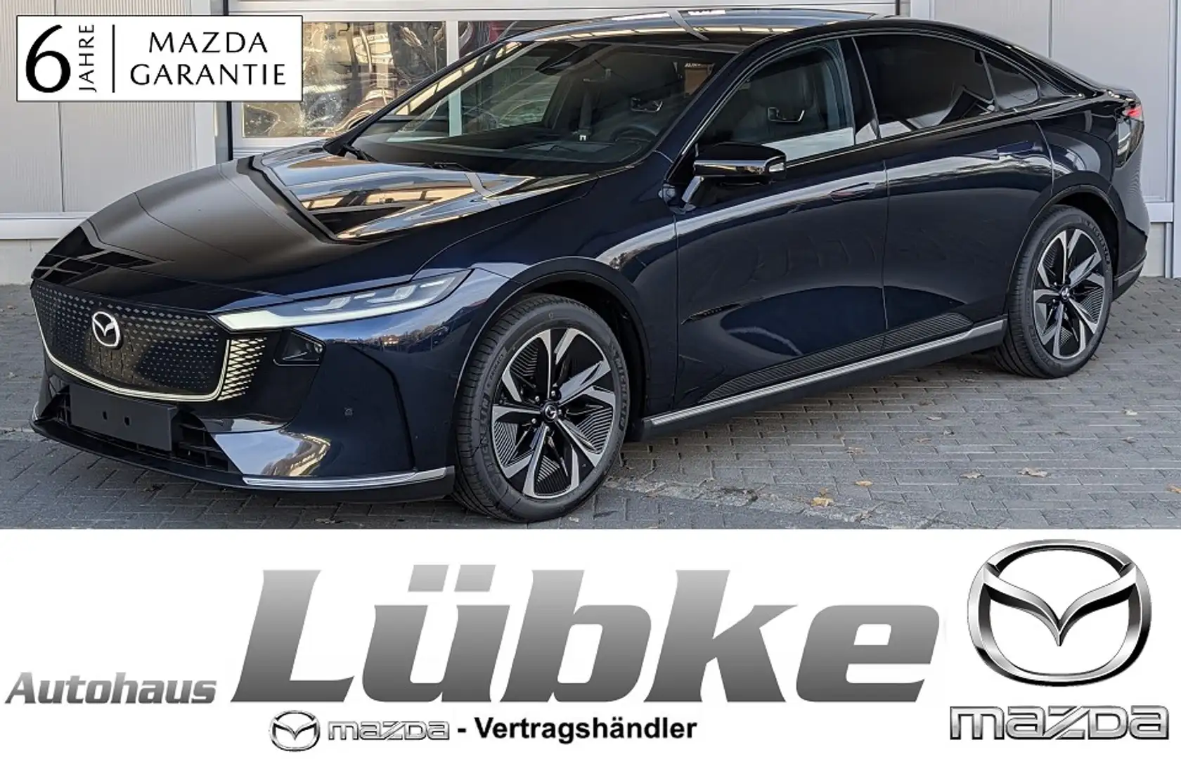 Mazda 6e EV-258 Takumi |Pano|360°|SONY|479km Blau - 1