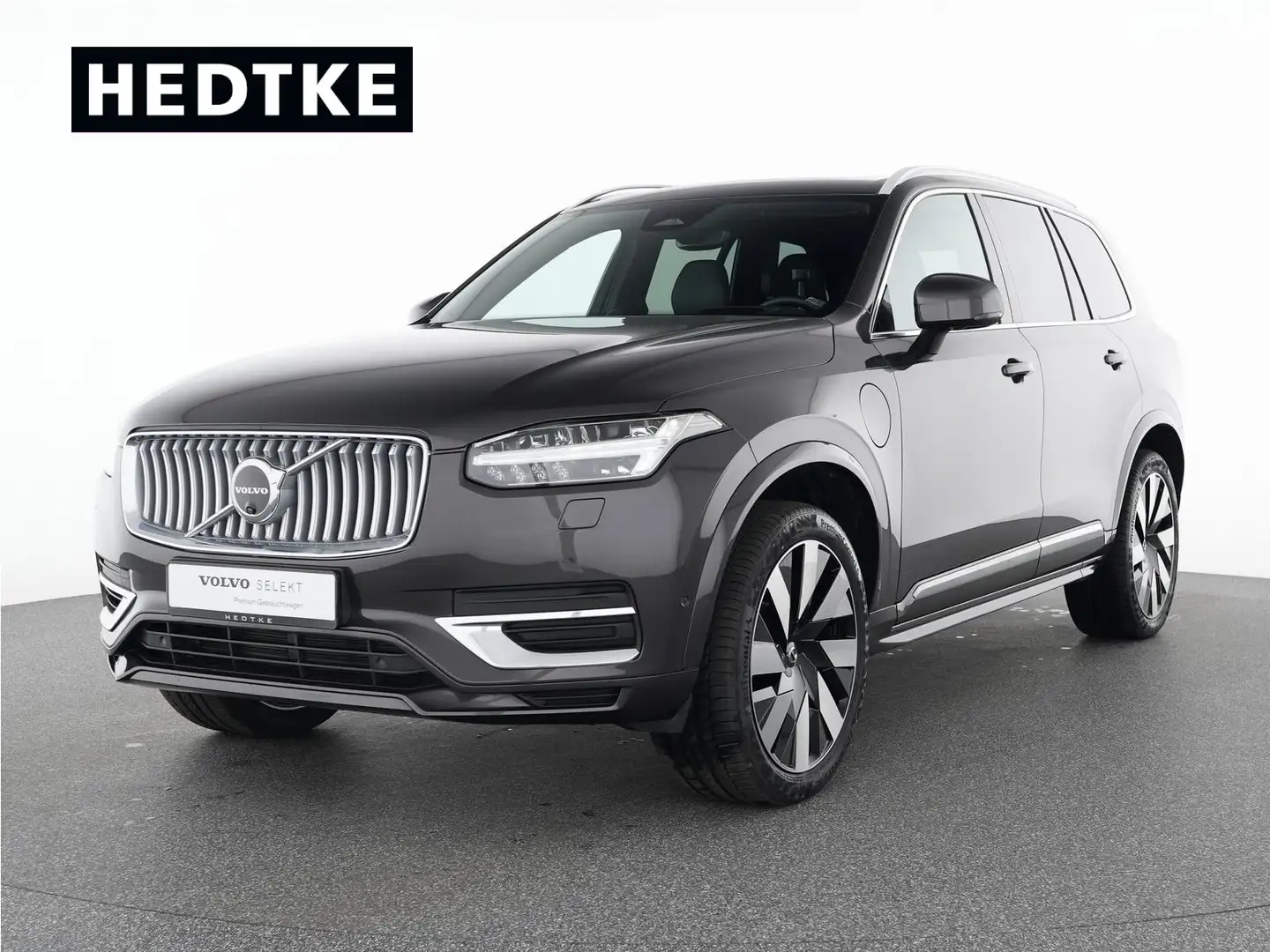 Volvo XC90 T8 Recharge AWD Plus Bright 21"+PANO+360° Grau - 1