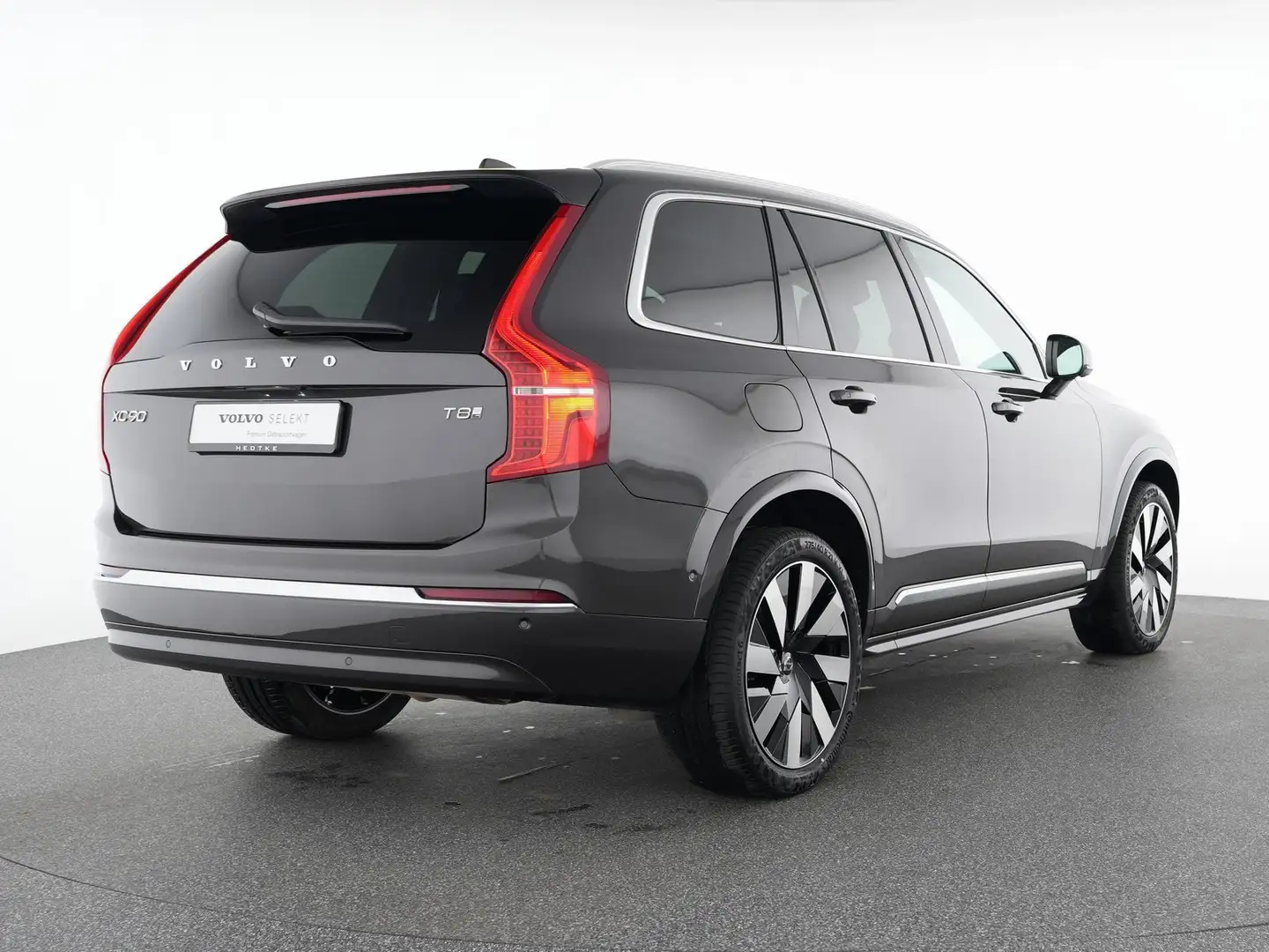 Volvo XC90 T8 Recharge AWD Plus Bright 21"+PANO+360° Grau - 2