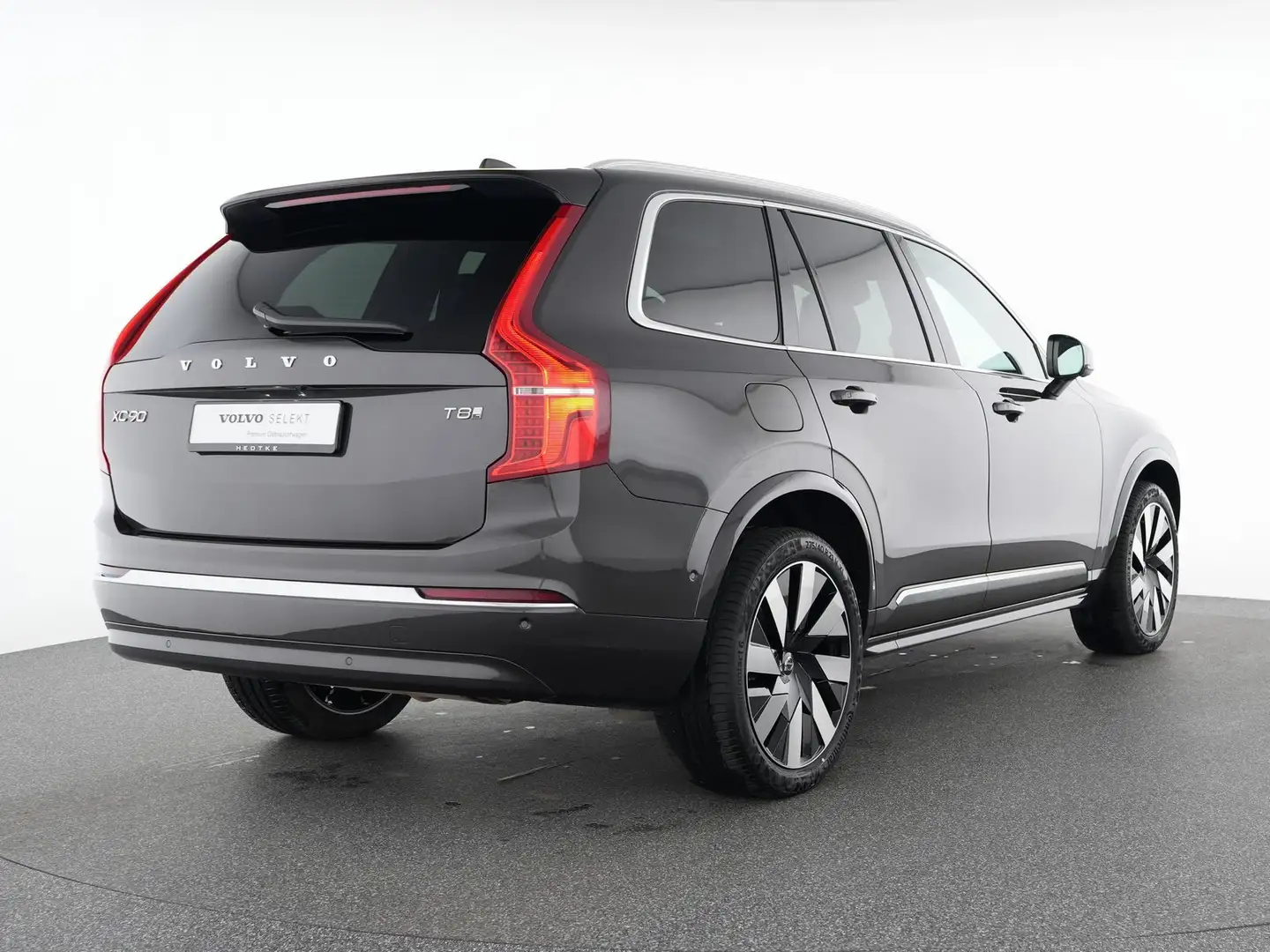 Volvo XC90 T8 Recharge AWD Plus Bright 21"+PANO+360° Grau - 2
