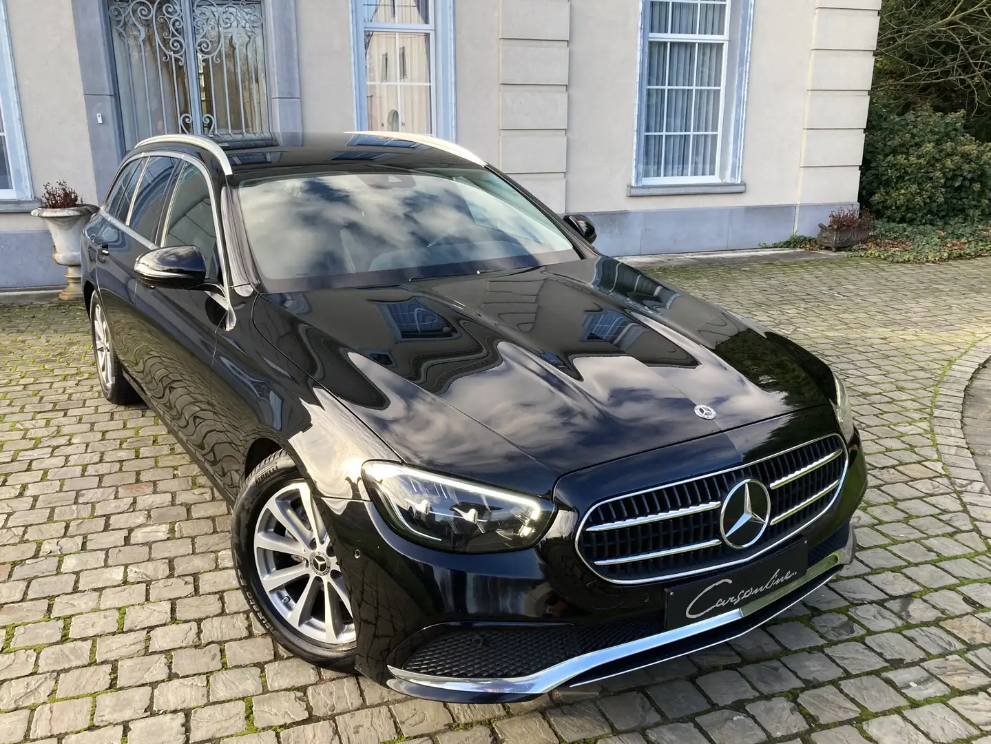 Mercedes-Benz E 200 d Camera, Verwarmd Leder, BLIS, DAB, Garantie! Noir - 1
