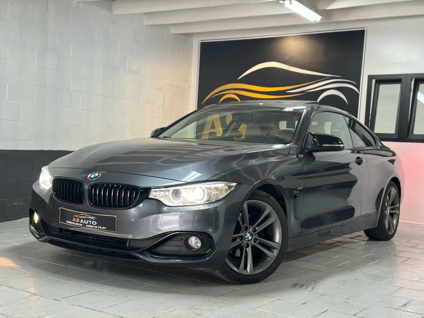 BMW 418 dA, annee 2015, euro6, 140.000km, automatique… Šedá - 1