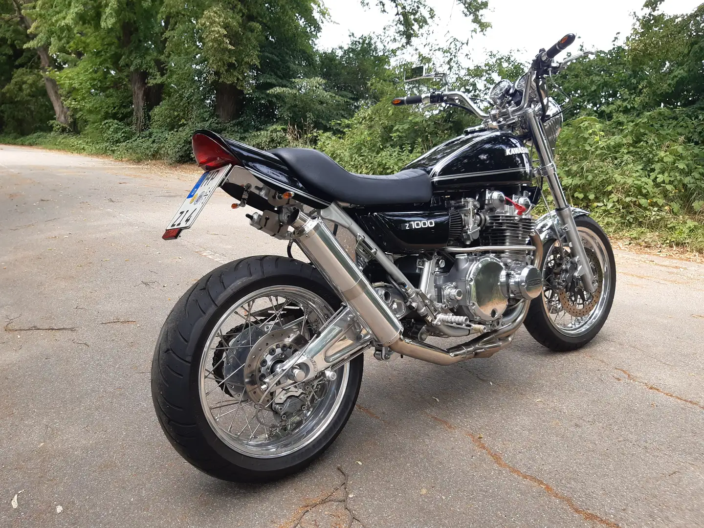 Kawasaki Z 1000 A2 Black - 2