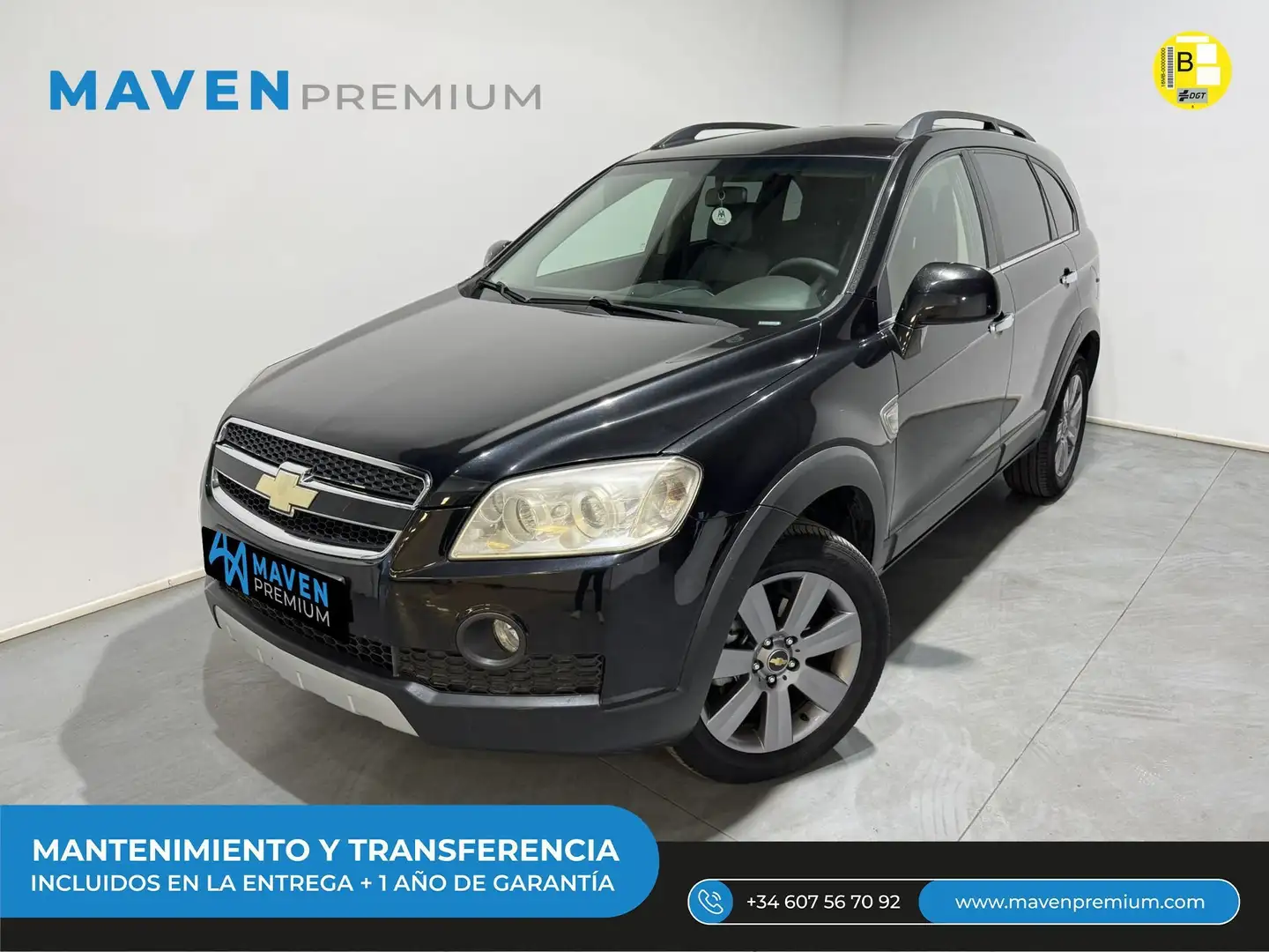 Chevrolet Captiva 2.0VCDi LS7 Negro - 1