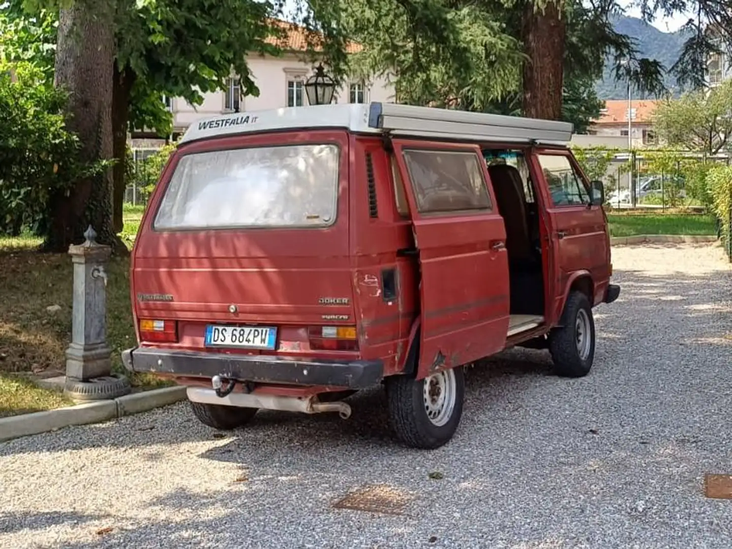 Volkswagen T3 California Westfalia Joker Syncro 15" Červená - 2