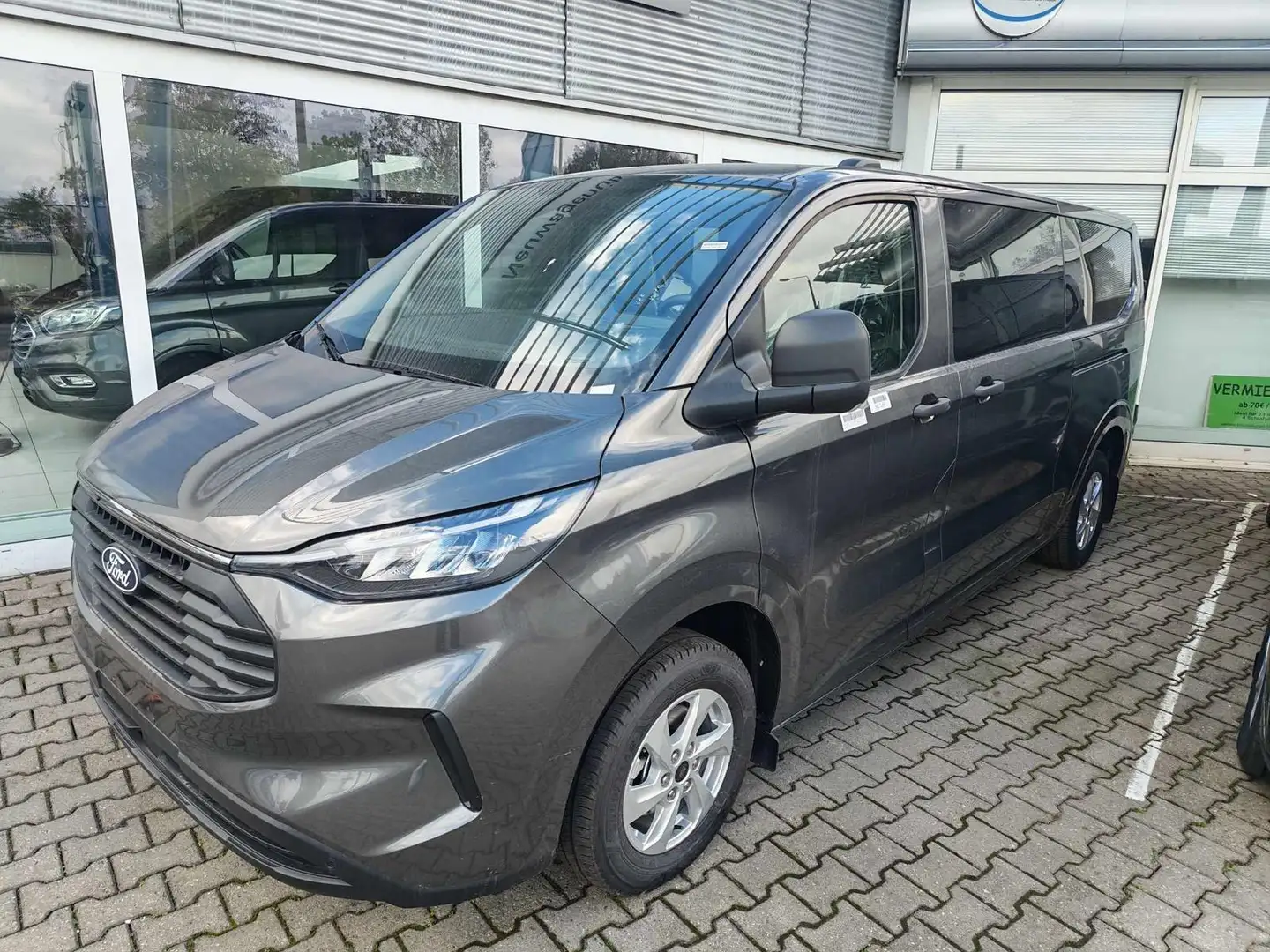 Ford Transit Custom L2 8-SiTZER LED KAMERA DOPPELKLIMA PP v/h SiTZHEIZ Grau - 2