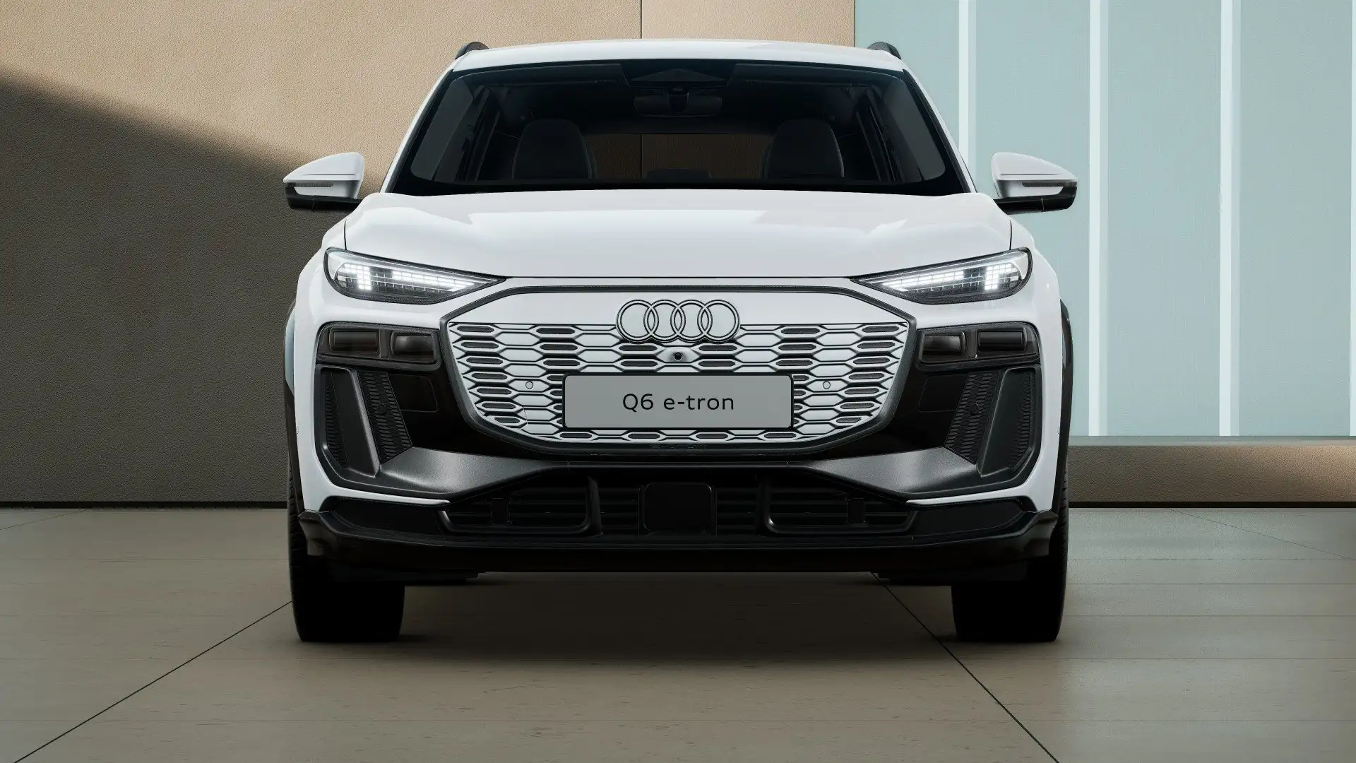 Audi Q6 e-tron S line Tech LED+ ACC Kameras Keyl. 20" Weiß - 2
