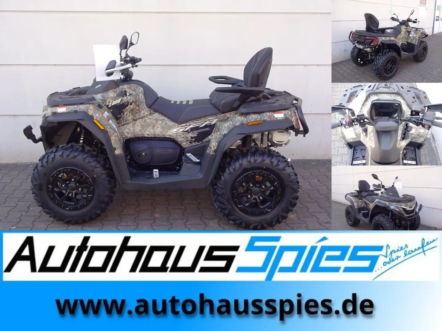 QJ Motor QJ Motor SFA 1000 ABS EPS DLX Touring T3b Szary - 1