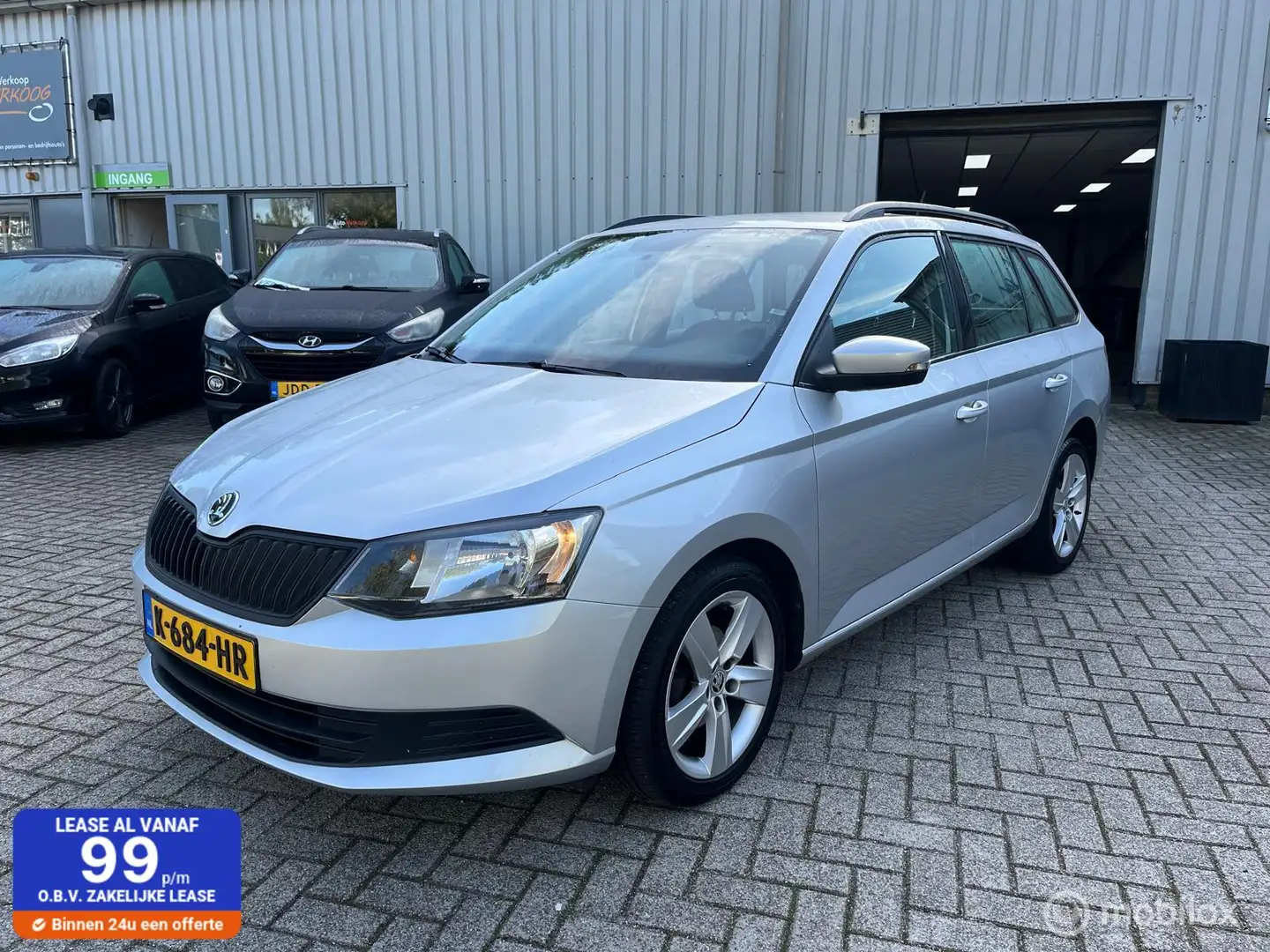 Skoda Fabia Combi 1.0 JOY 6/12 m garantie Grijs - 1