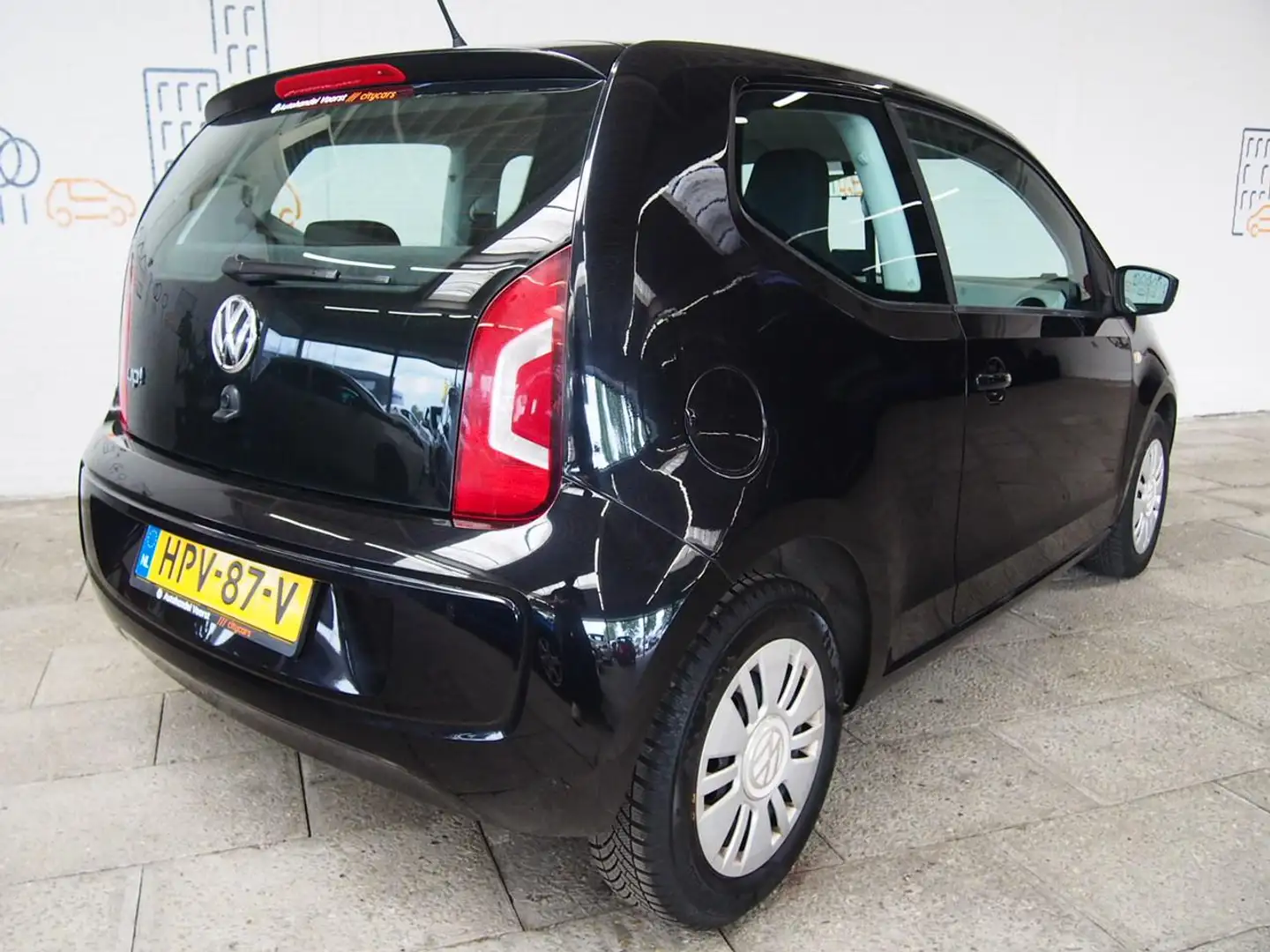 Volkswagen up! 1.0 high up! (APK:Nieuw) Incl.Garantie Noir - 2