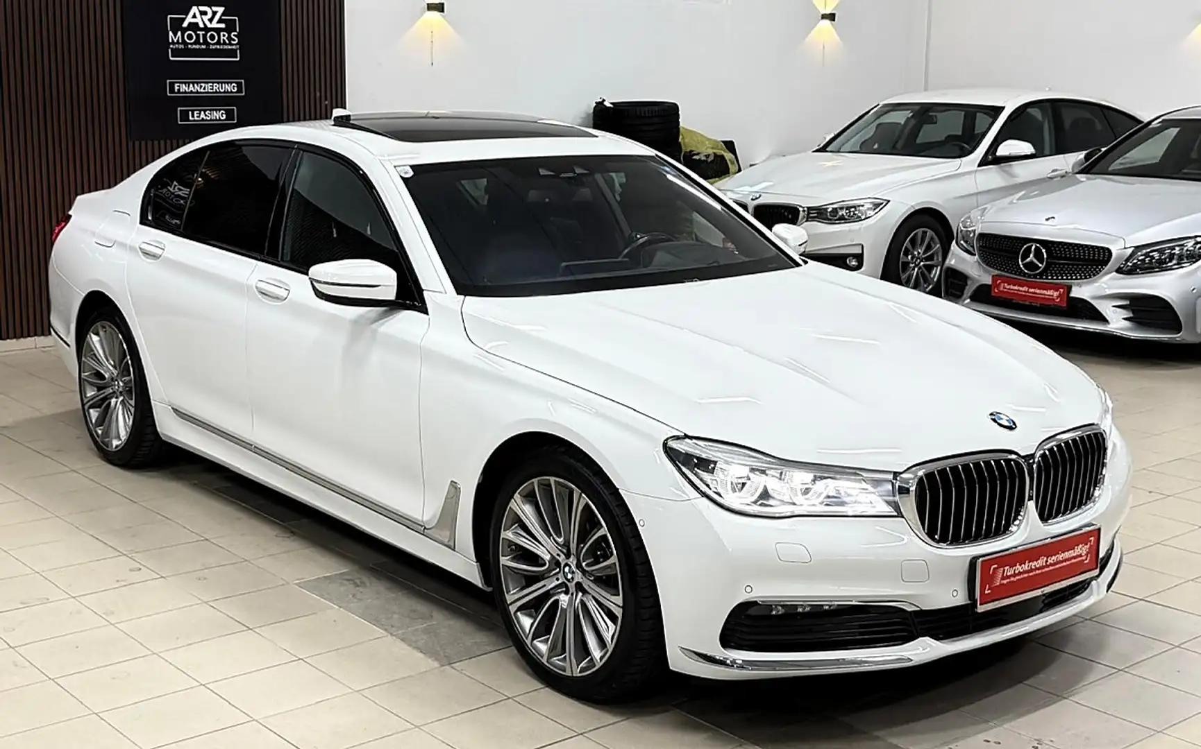BMW 730 d xDrive Österreich-Paket Aut. Weiß - 2