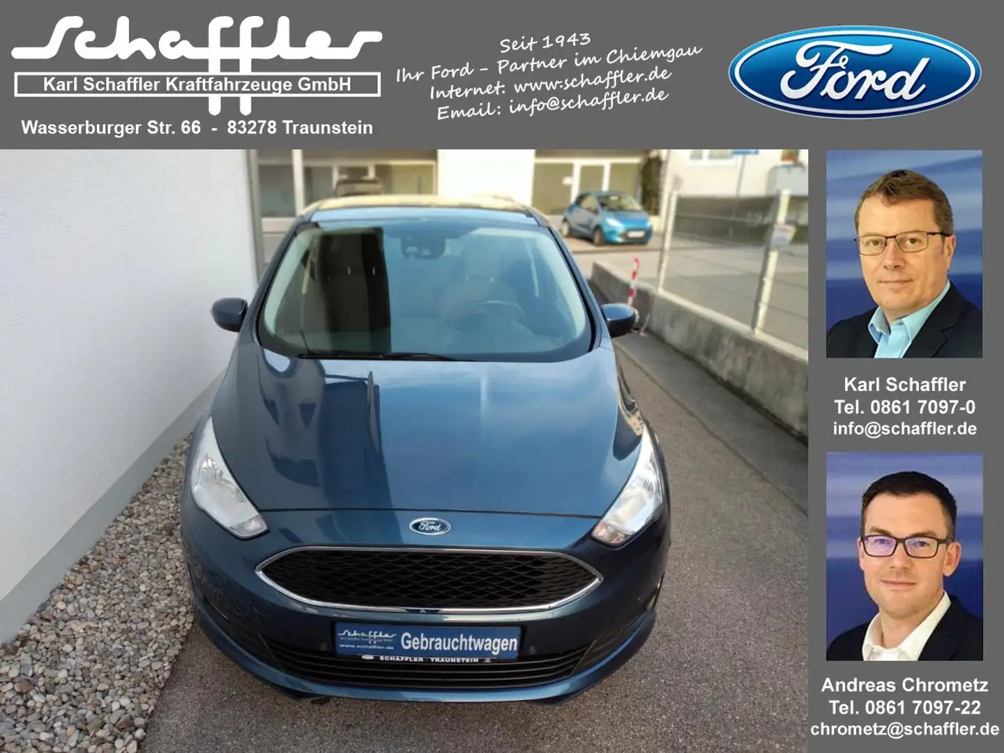 Ford C-Max Cool&Connect Blauw - 2