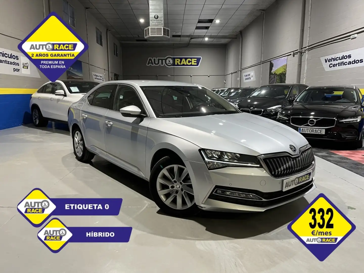 Skoda Superb 1.4 TSI P-HEV Style DSG Grau - 1