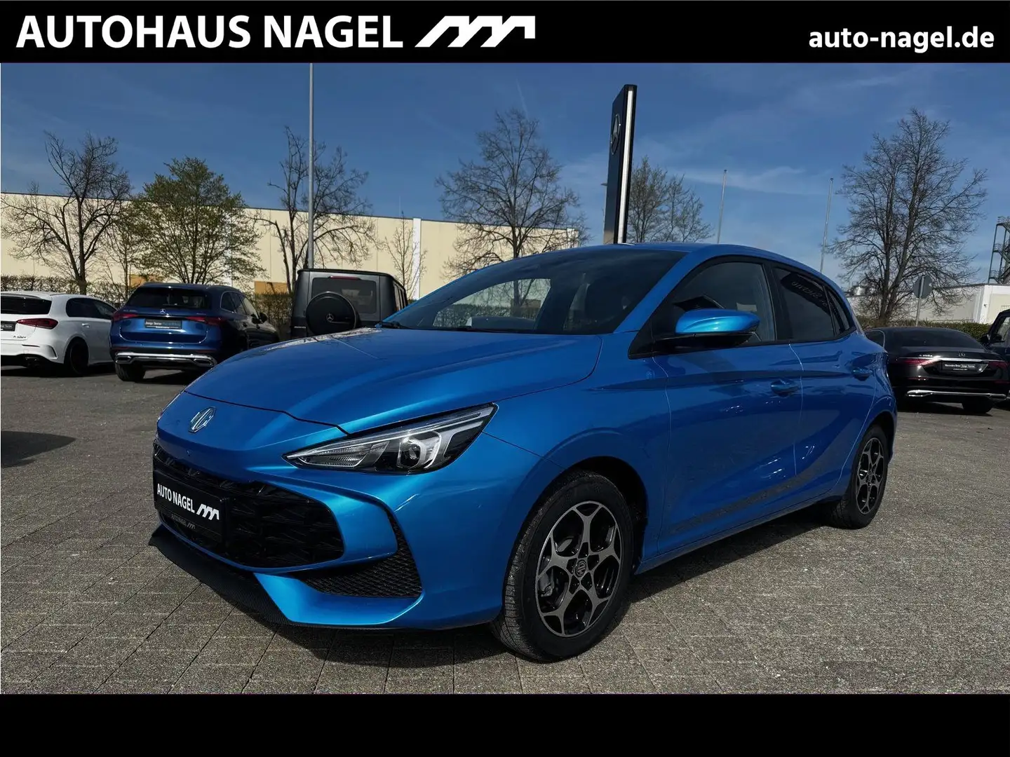 MG MG3 Luxury*Navi*Totwinkel*360Kamera*Sitzheizung* Blau - 1