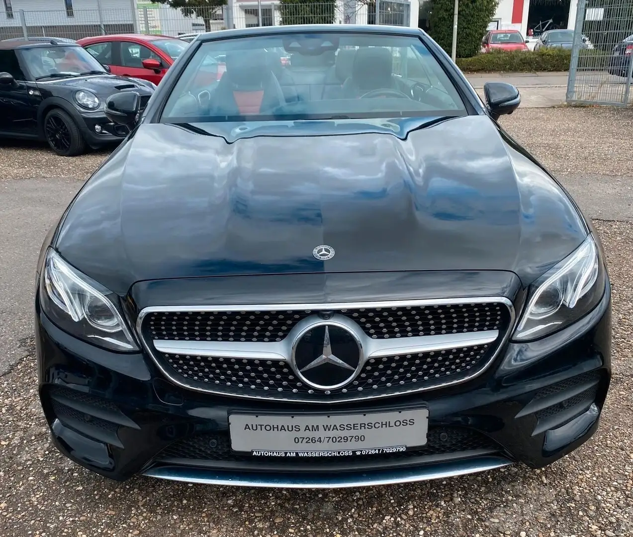 Mercedes-Benz E 400 Cabrio 4M AMG*ACC*COMAND*LEDER*LED*Head-up Noir - 2