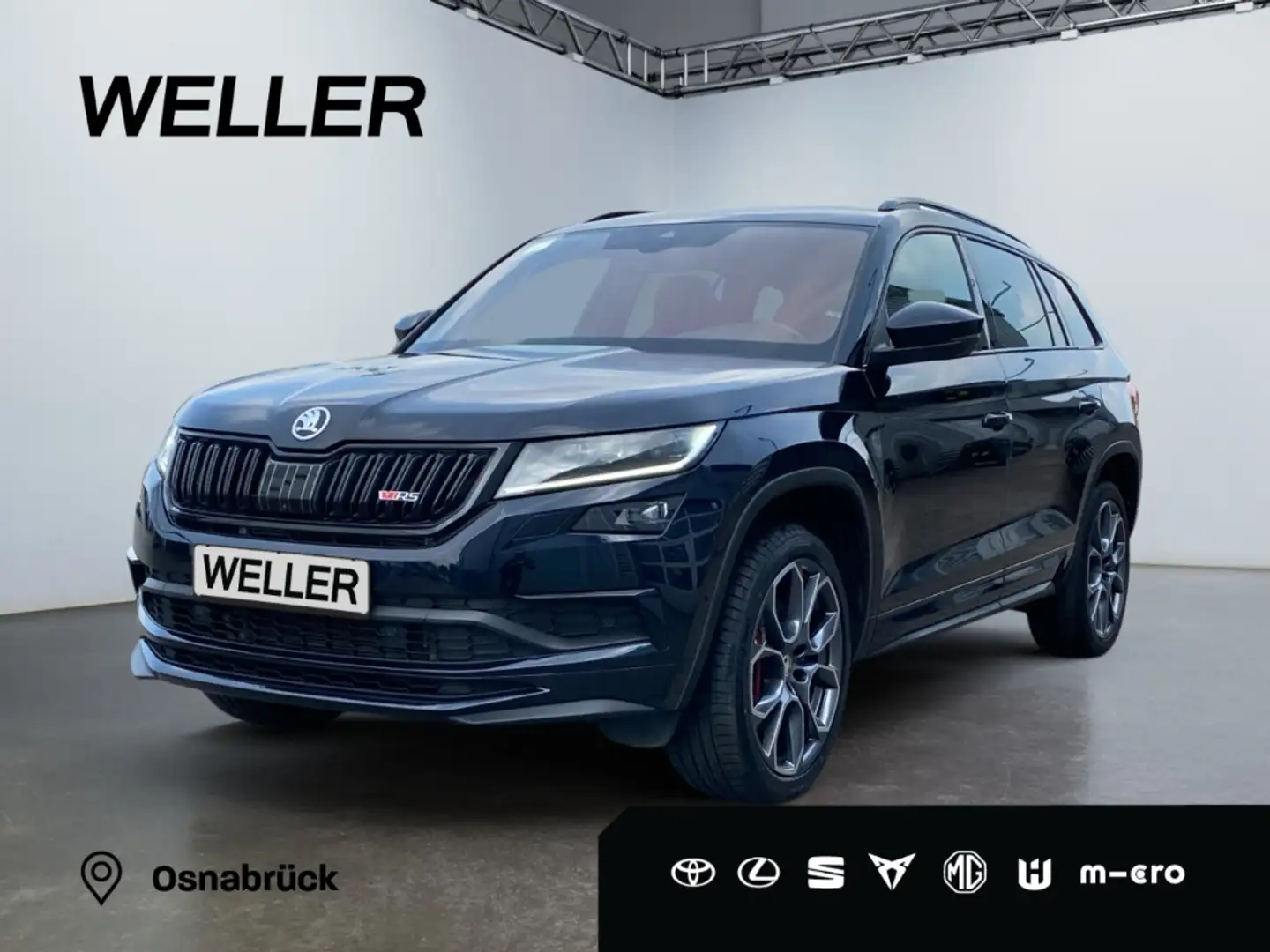 Skoda Kodiaq 2.0 Bi-TDI 4x4 DSG RS *AHK*360*ACC*Standhz* Negro - 1