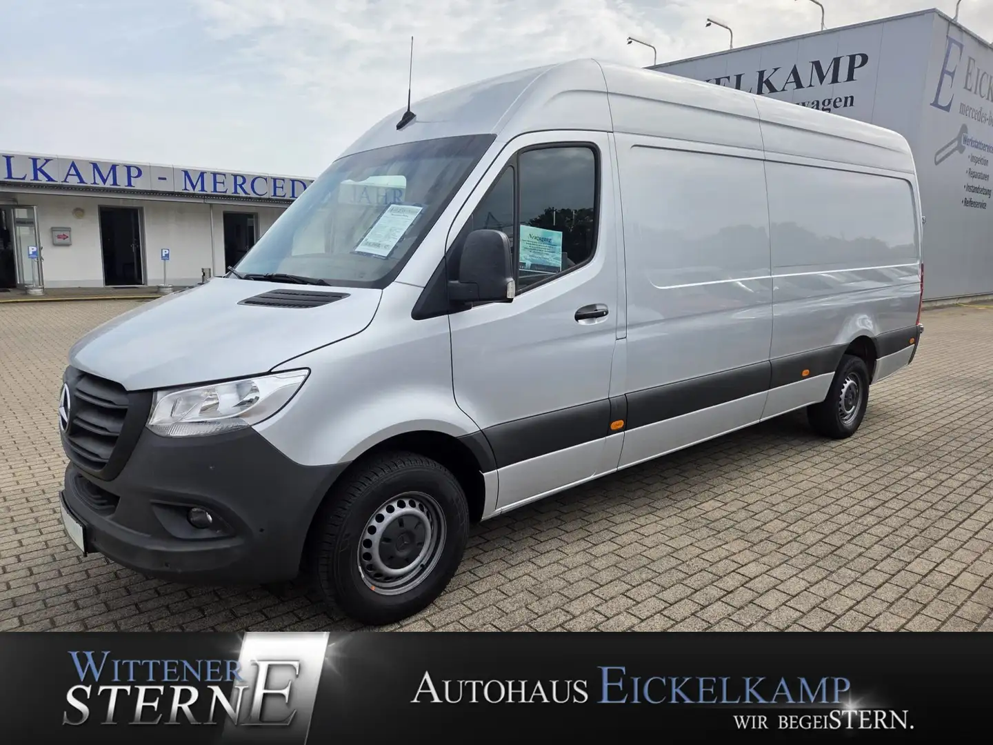 Mercedes-Benz Sprinter 315 Kasten Hoch Lang SORTIMO KLIMA RFK 2-SITZER Gris - 1