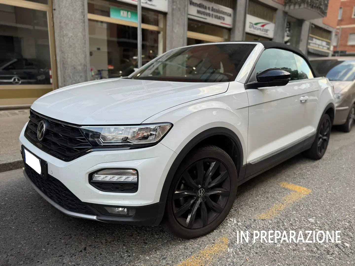 Volkswagen T-Roc Cabriolet Cabriolet 1.0 tsi Style 115cv/cockpit Wit - 1