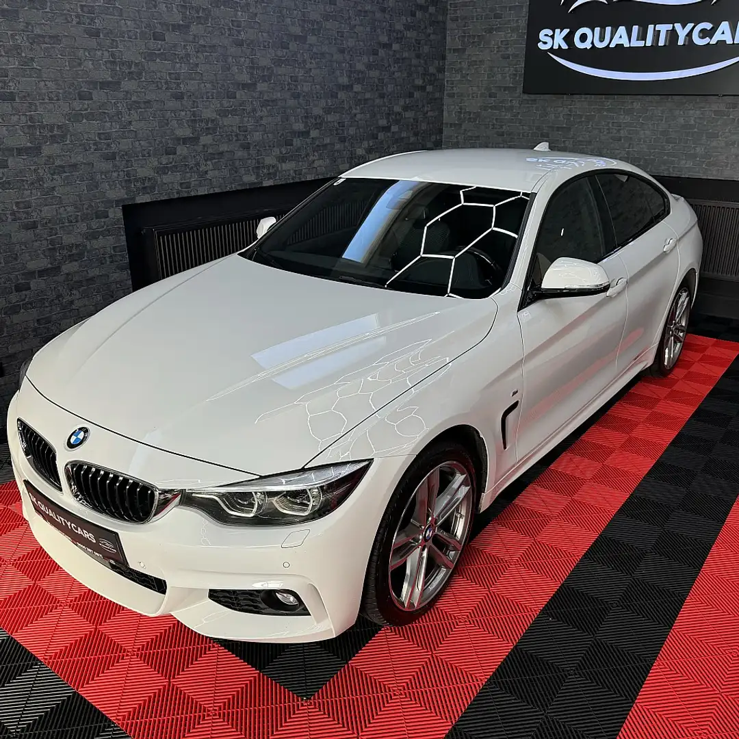 BMW 420 420d xDrive Gran Coupe M Sport Blanc - 2