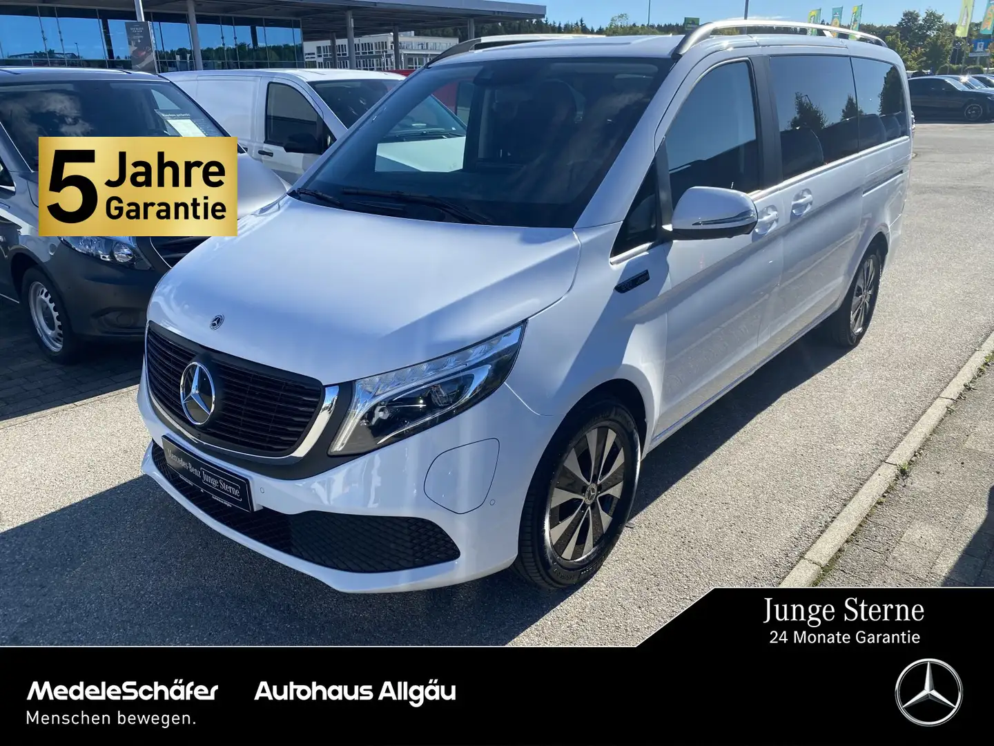 Mercedes-Benz EQV 300 EQV 300 AVANTGARDE Lang LED 360 EASY PACK 7SITZE Weiß - 1