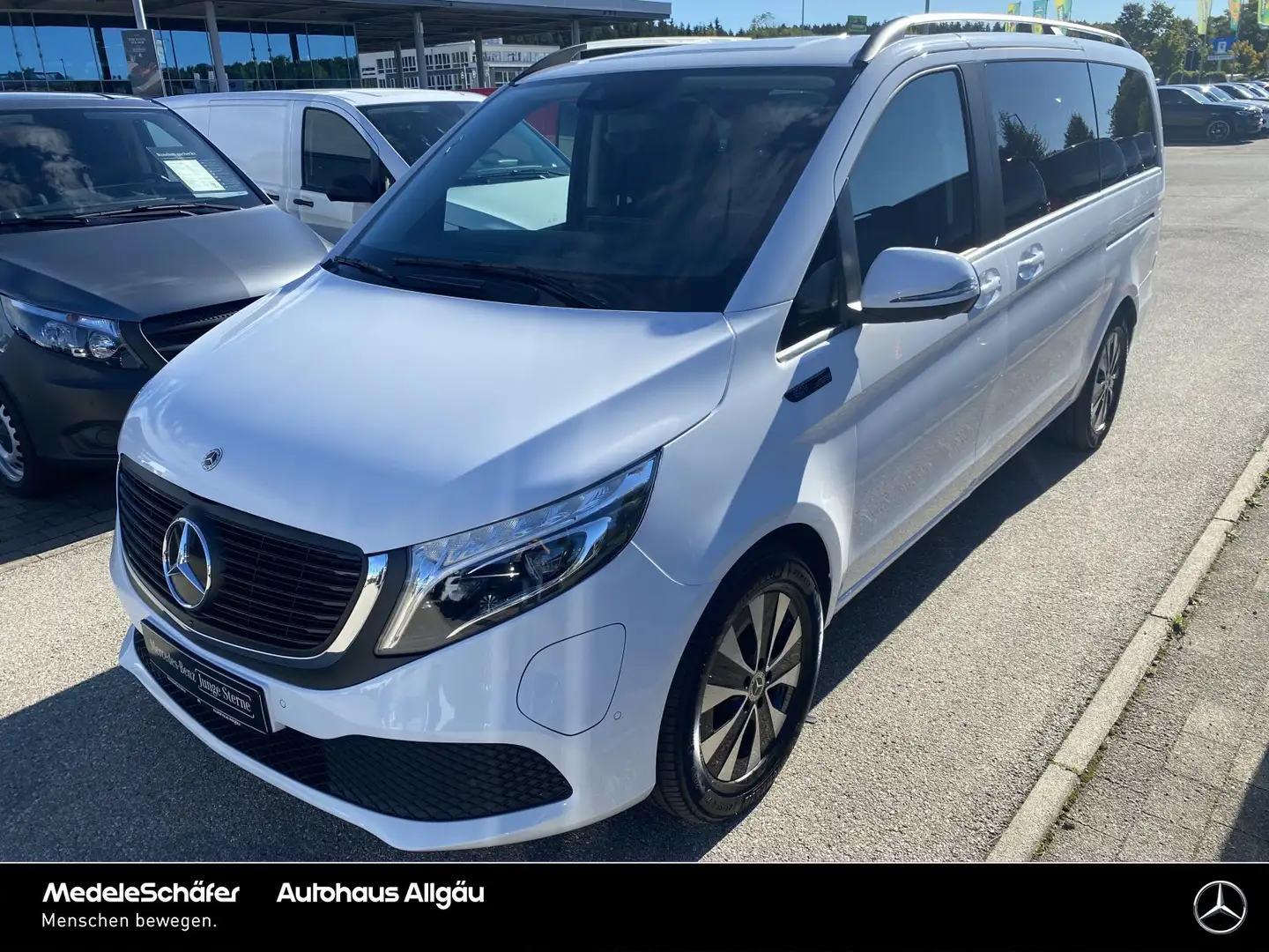 Mercedes-Benz EQV 300 EQV 300 AVANTGARDE Lang LED 360 EASY PACK 7SITZE Weiß - 2