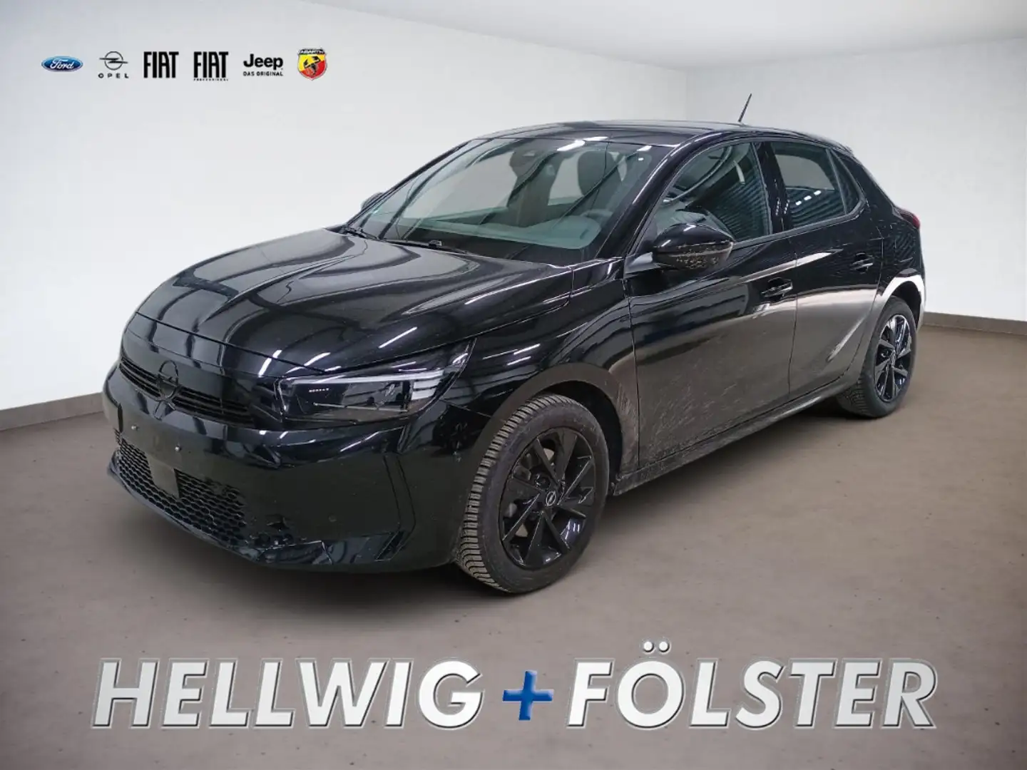 Opel Corsa F GS Shz Kamera 360 PDC v+h Regensensor Schwarz - 1