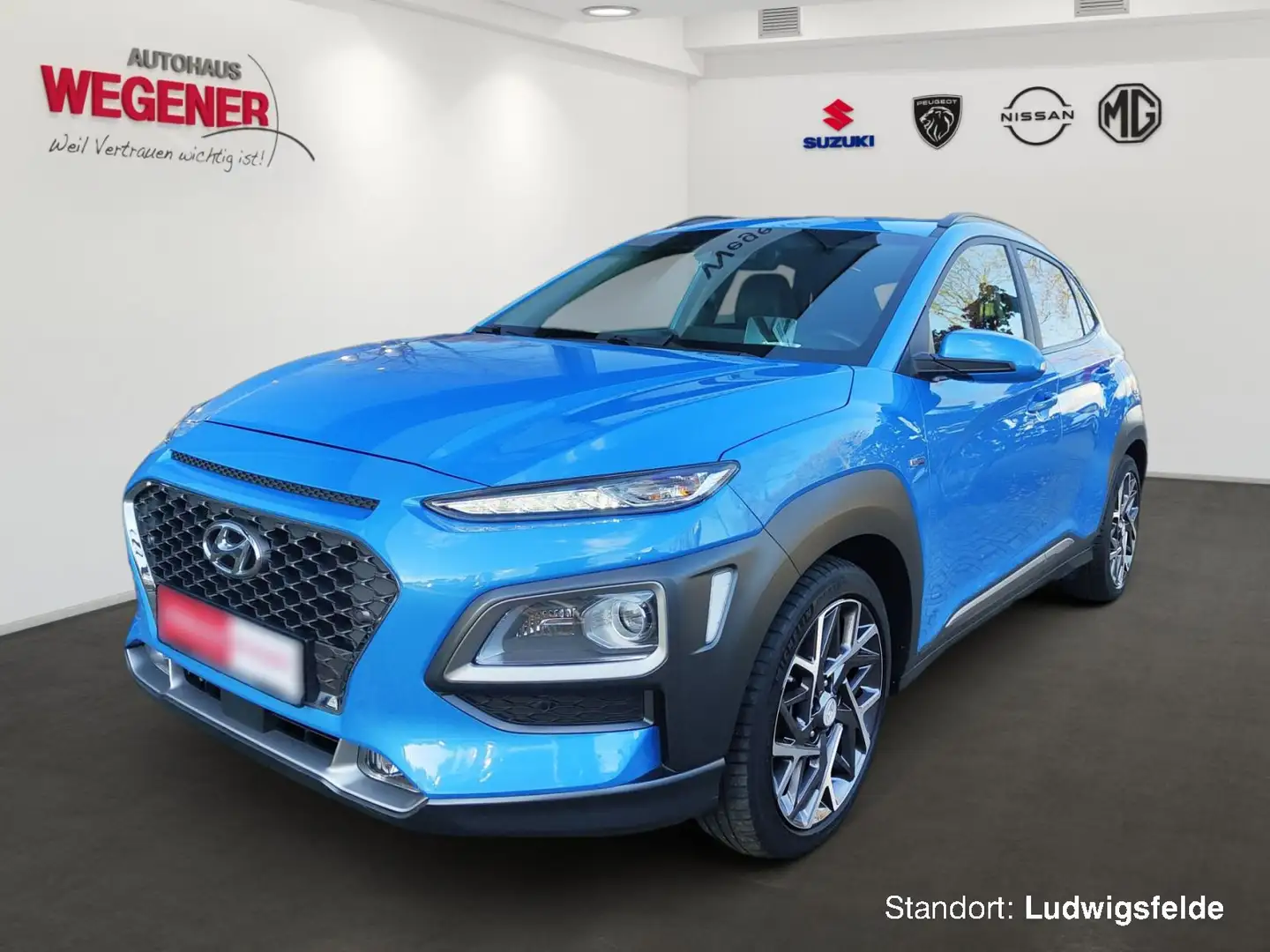 Hyundai KONA KONA PPREMIUM HYBRID 2WD KAMERA SHZ/LÜFTUNG NAVI Blau - 1