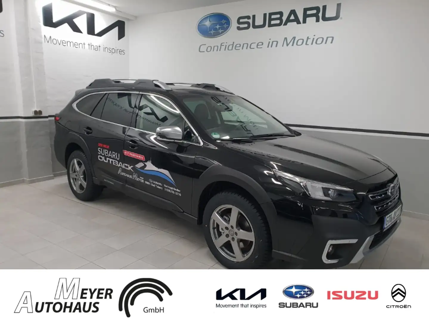 Subaru OUTBACK 2.5i Platinum+Schiebedach+LED+Leder+Navi+4xSitzhei Schwarz - 1