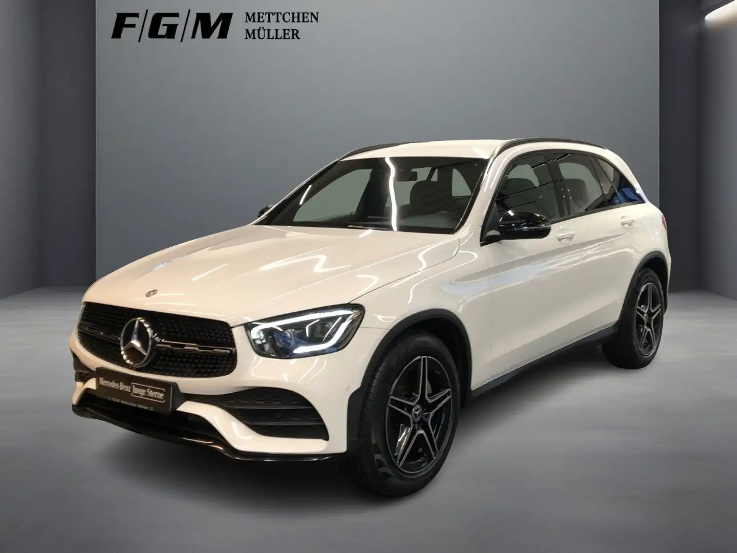 Mercedes-Benz GLC 200 4M AMG Line TWA|AHK|Sitzhz|Kam|MBeam Weiß - 2