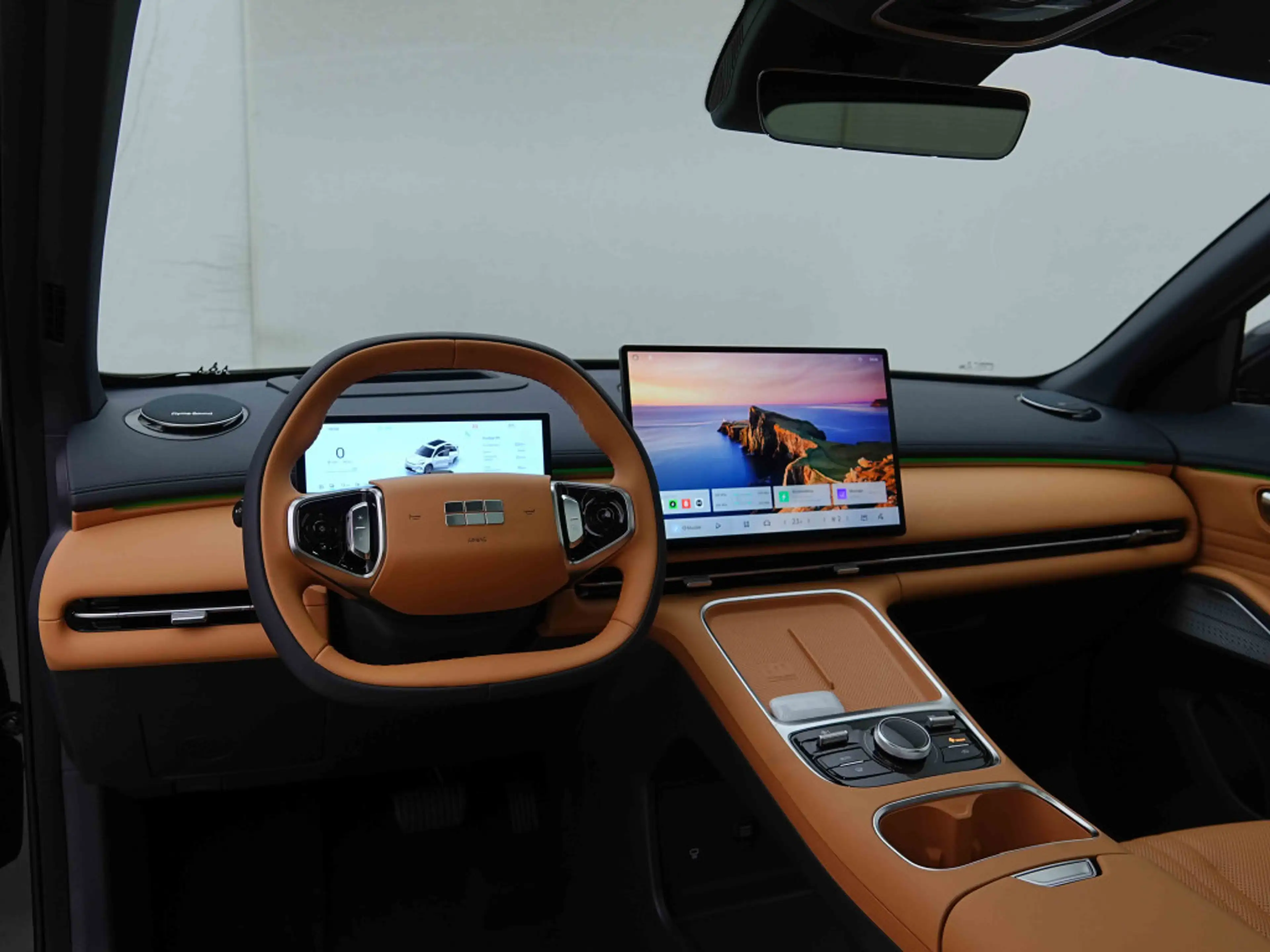 Geely Starray EM-i PHEV 262 Max+ | 136 KM EV | Pano | Leather Brown | Head Up | Flyme Sound| ALU19 — photo 9