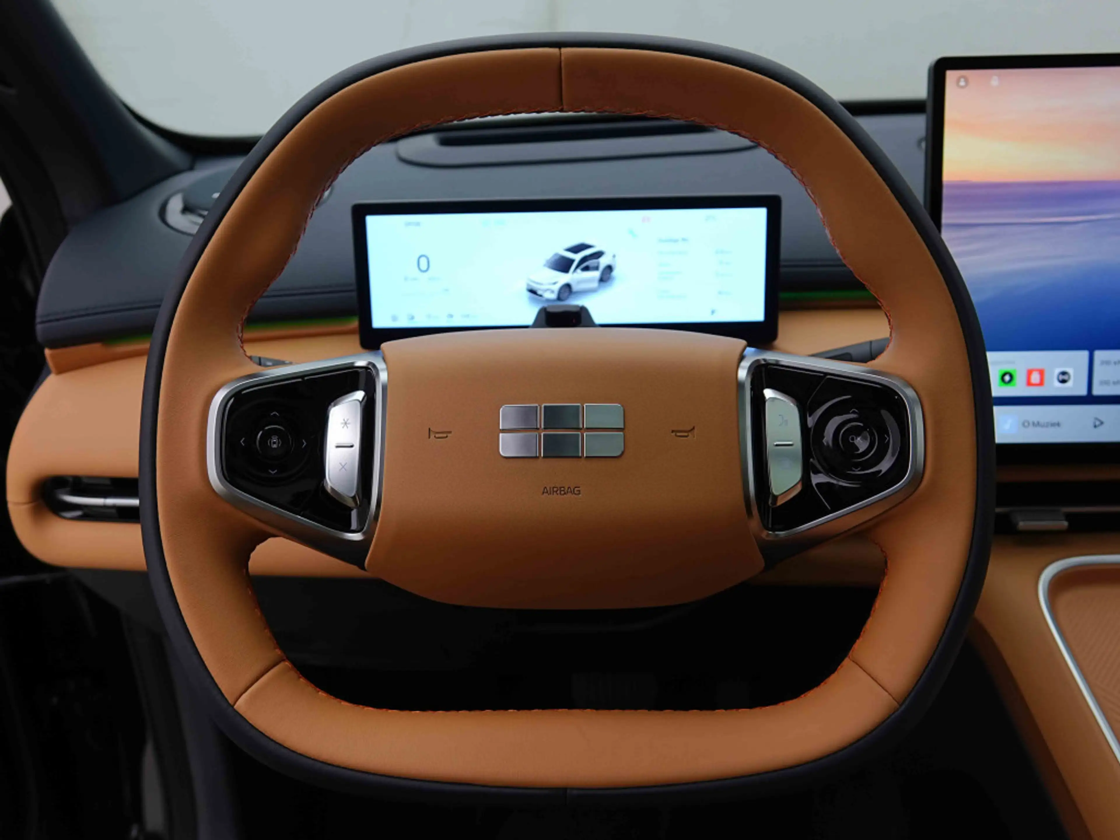 Geely Starray EM-i PHEV 262 Max+ | 136 KM EV | Pano | Leather Brown | Head Up | Flyme Sound| ALU19 — photo 10