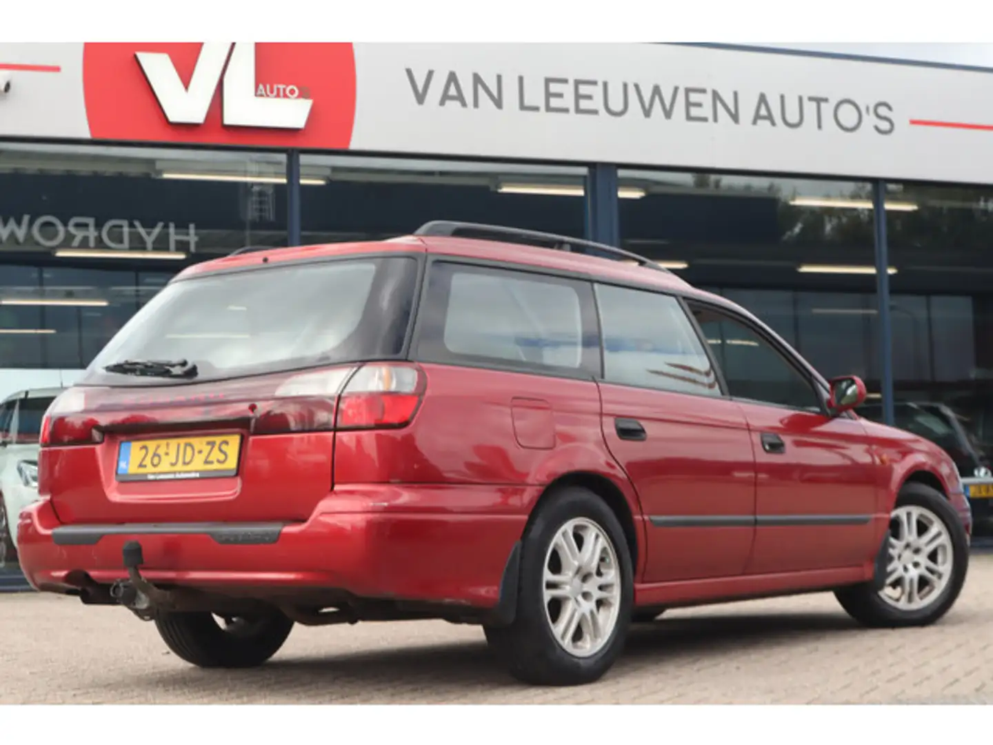 Subaru Legacy Touring Wagon 2.0 LX AWD | Airco | Trekhaak | Crui Rood - 2