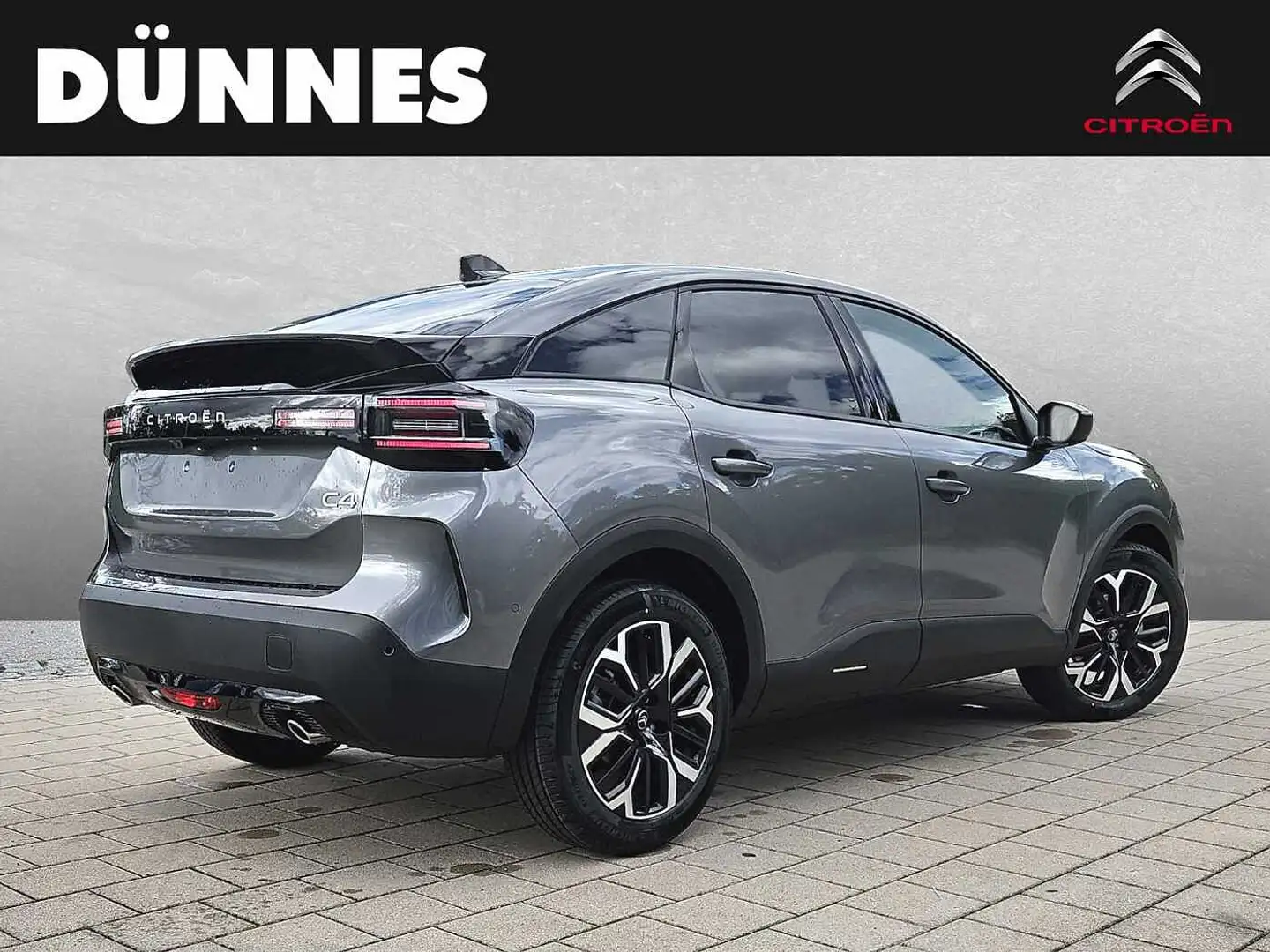 Citroen C4 Hybrid 145 MAX Gris - 2