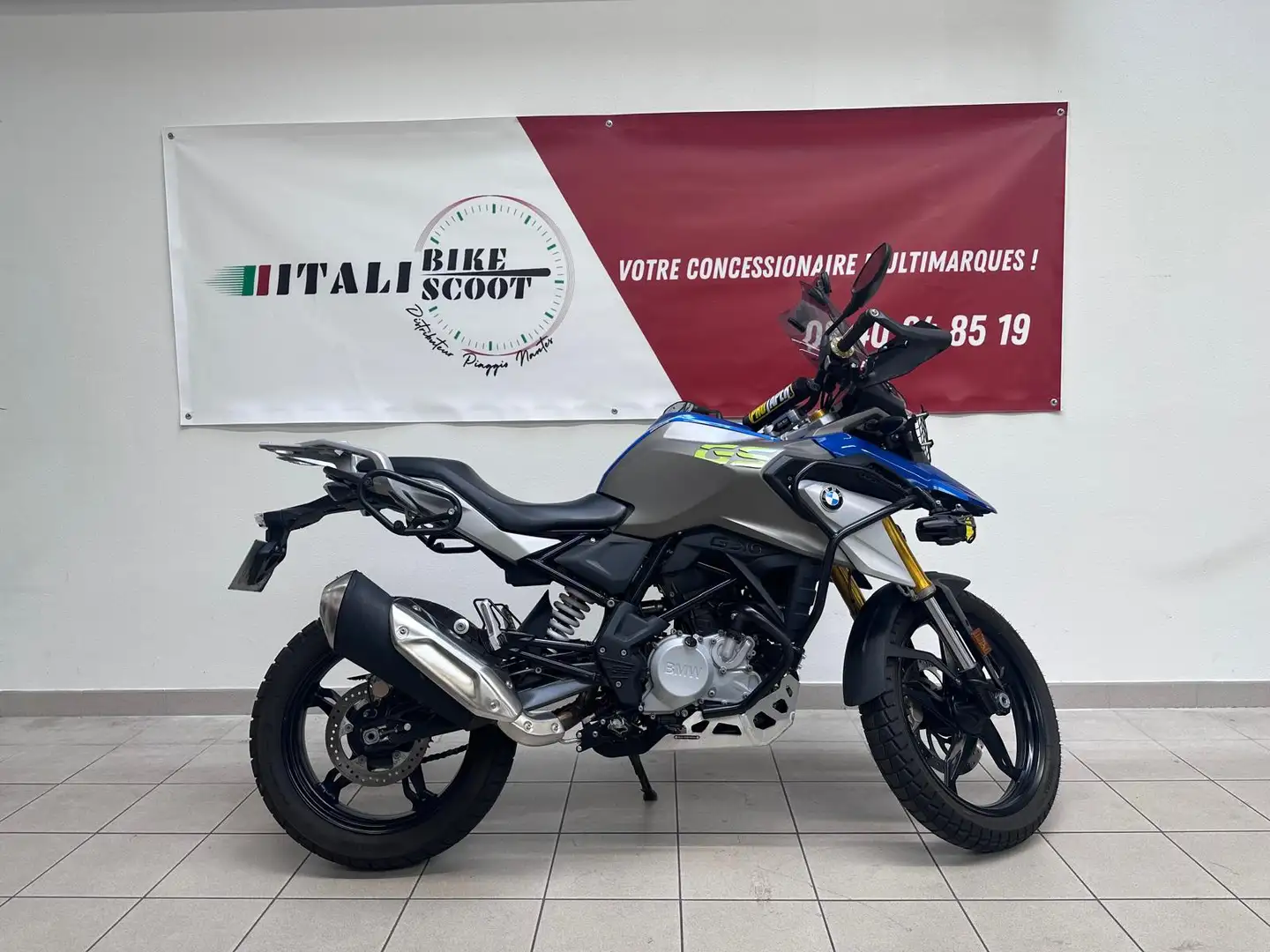 BMW G 310 R Bleu - 1